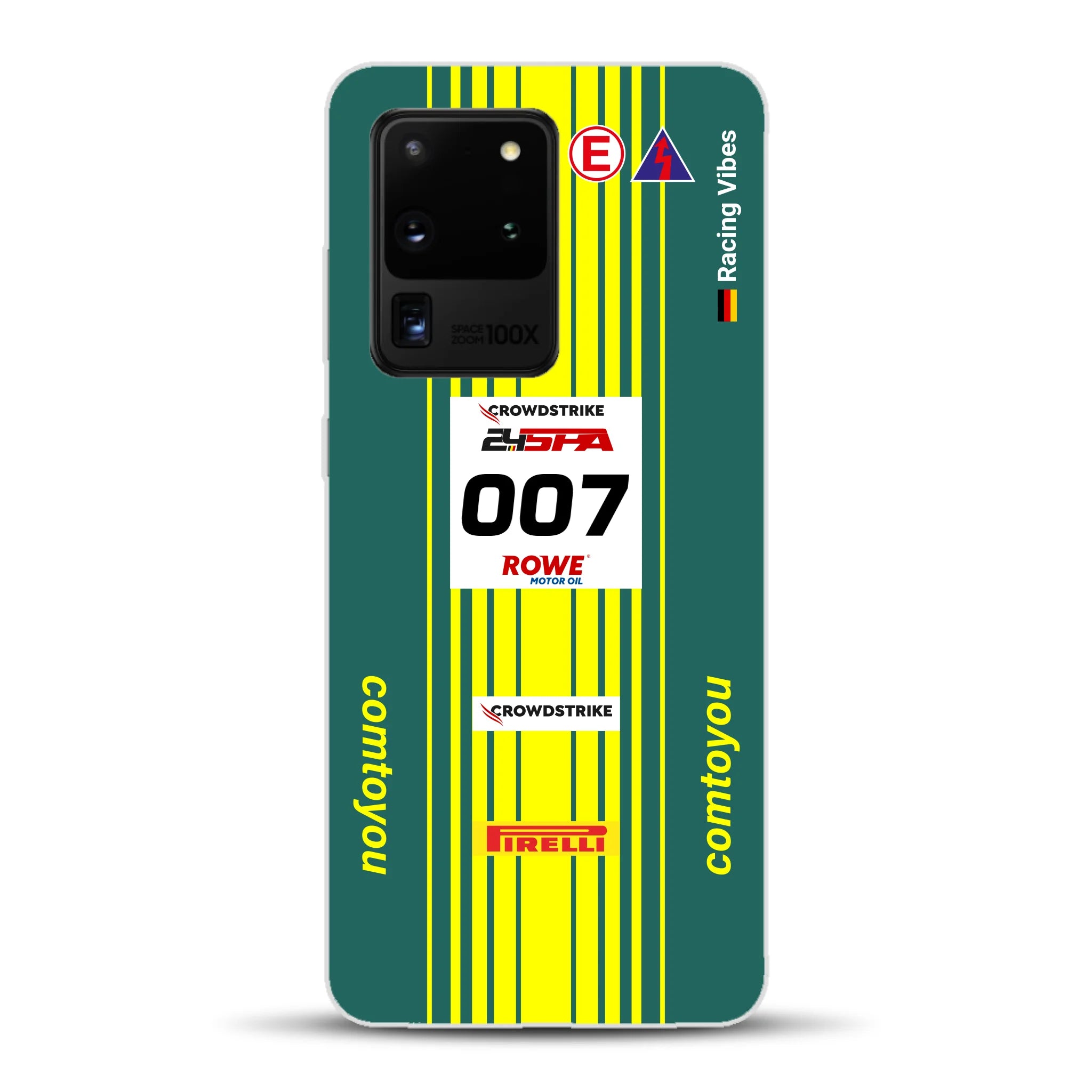 Vantage AMR GT3 Evo #007 Livery - Housse de téléphone portable personnalisée pour Samsung