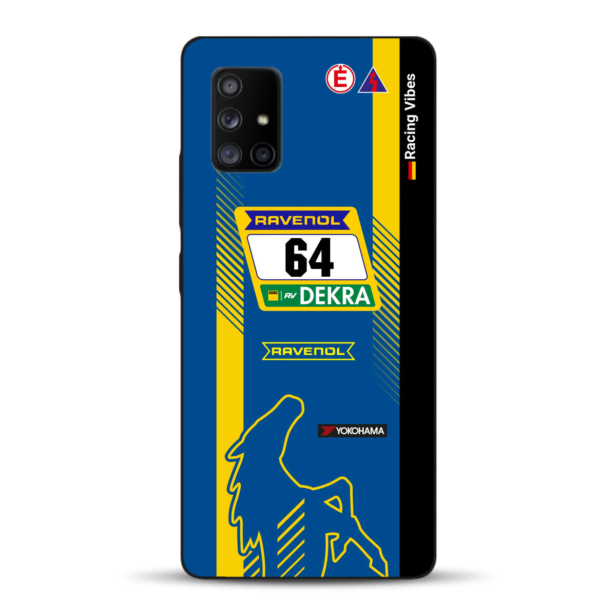 Mustang GT3 DTM & 24h Nürburgring Livery - Individuelle Handyhülle für Samsung