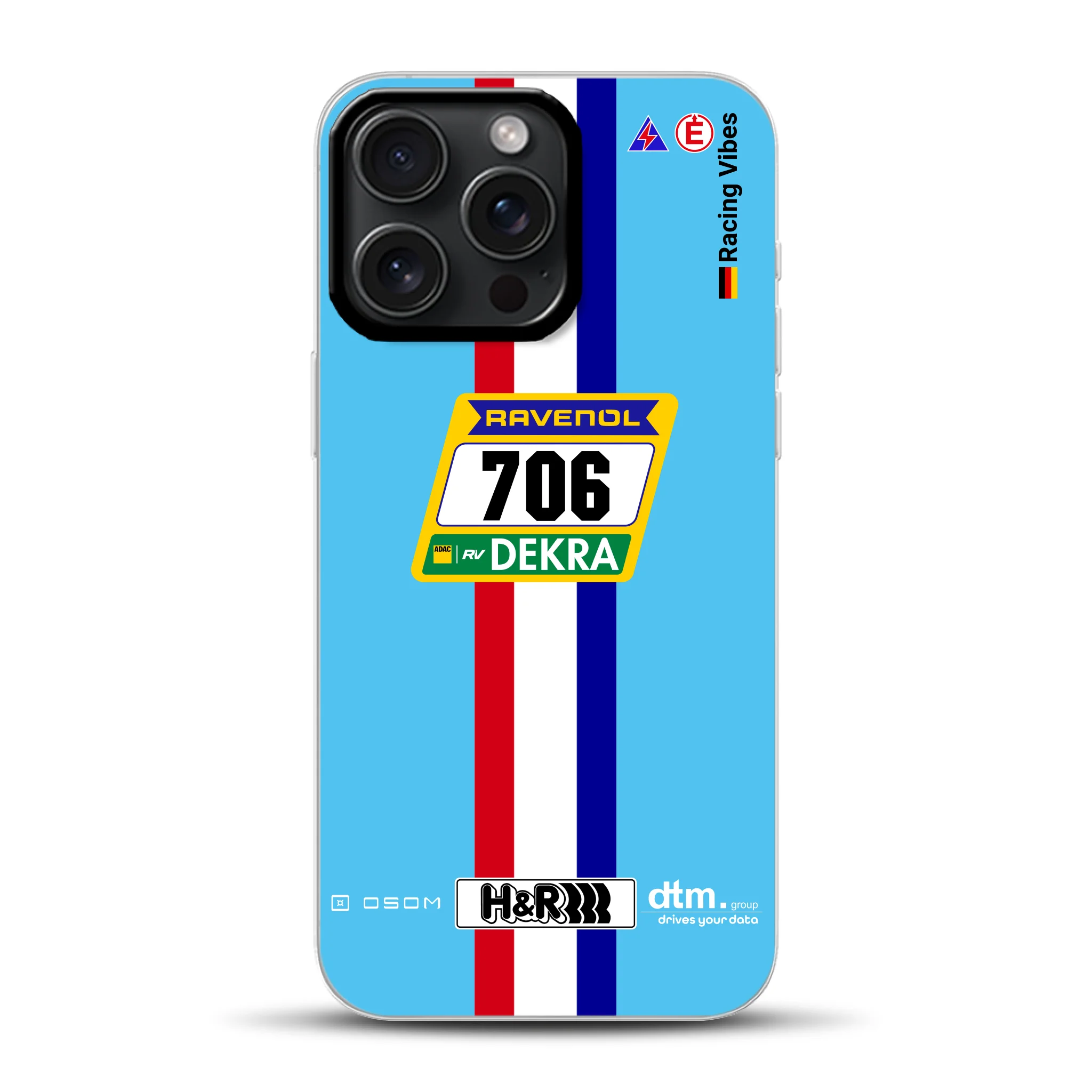 Glickenhaus SCG004c Nürburgring 2024 Livery - Coque hybride personnalisée avec MagSafe