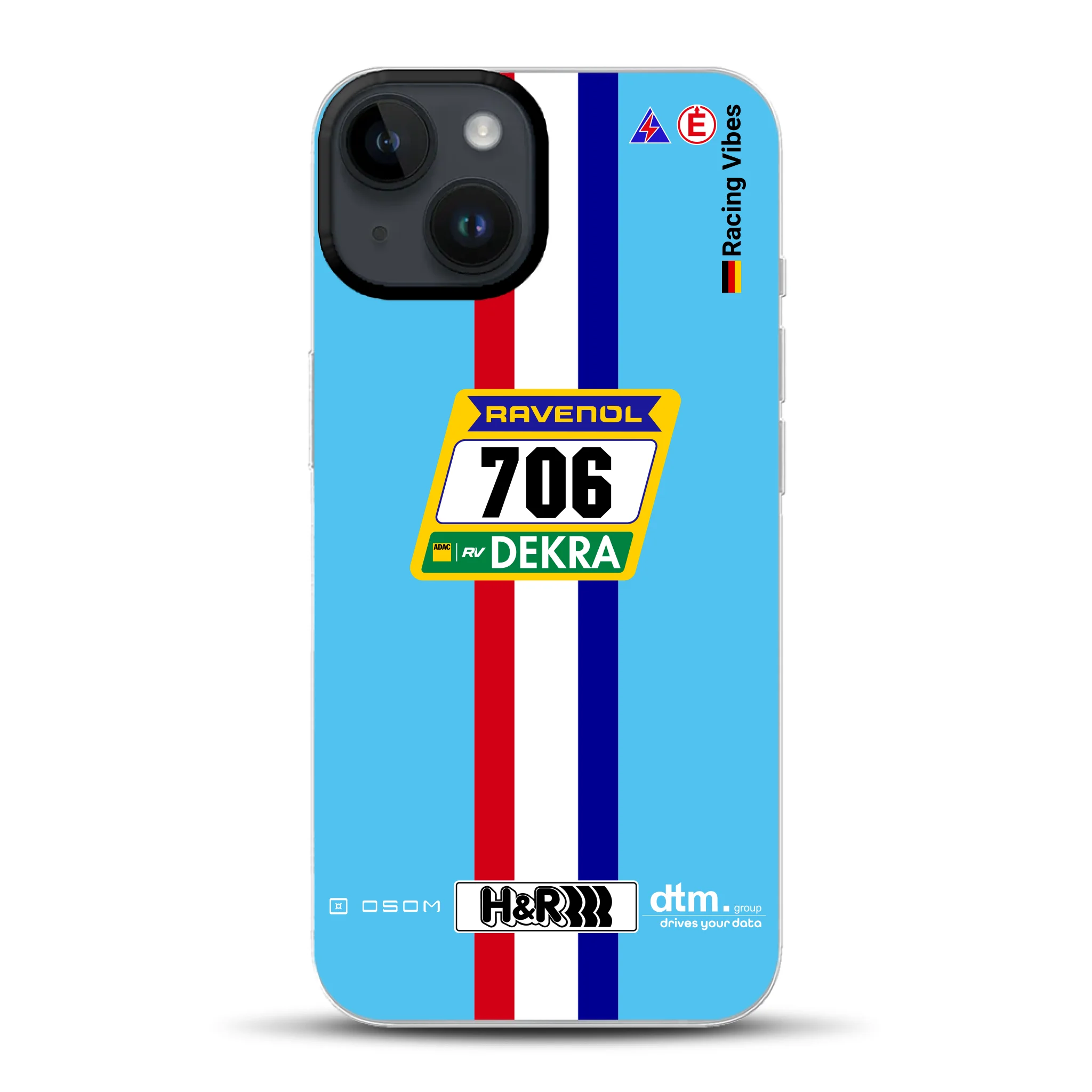 Glickenhaus SCG004c Nürburgring 2024 Livery - Coque hybride personnalisée avec MagSafe