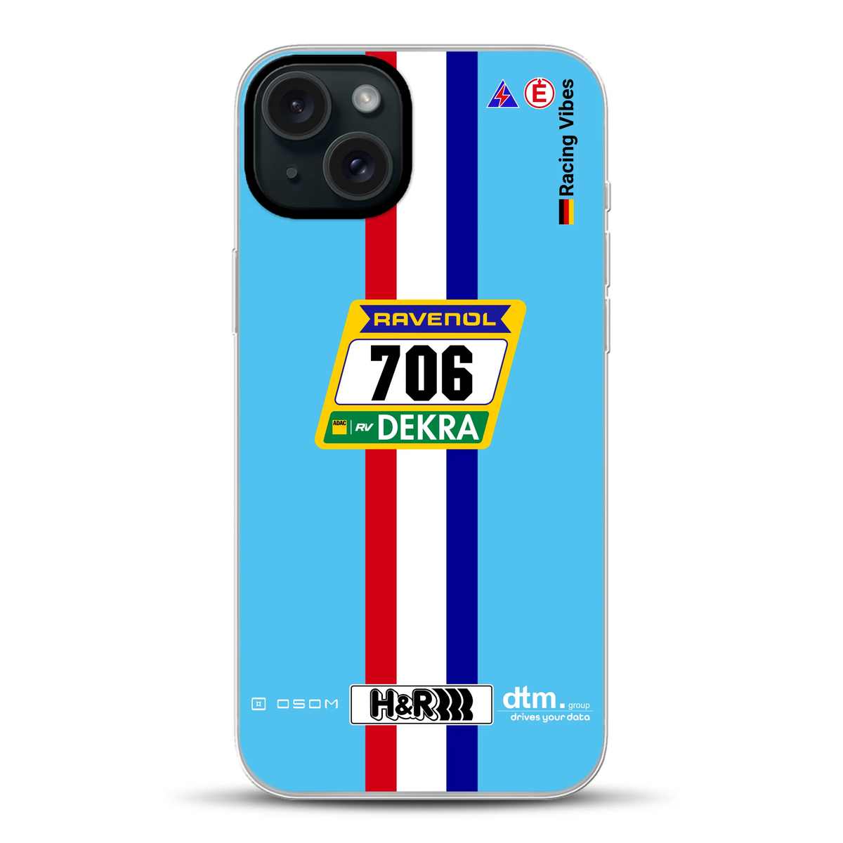 Glickenhaus SCG004c Nürburgring 2024 Livery - Cover ibrida personalizzata con MagSafe