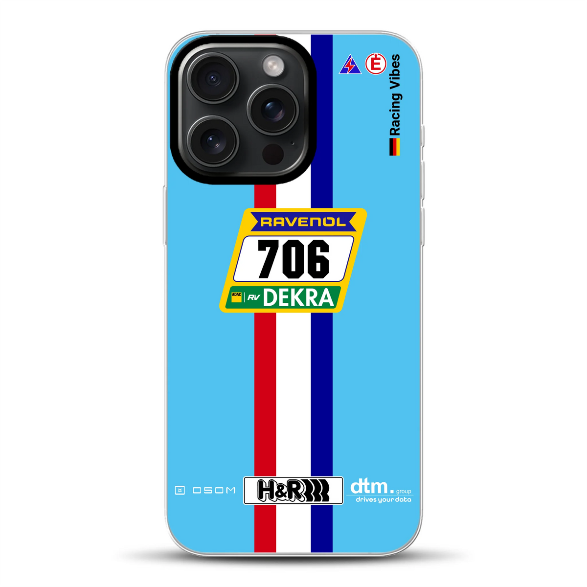 Glickenhaus SCG004c Nürburgring 2024 Livery - Cover ibrida personalizzata con MagSafe