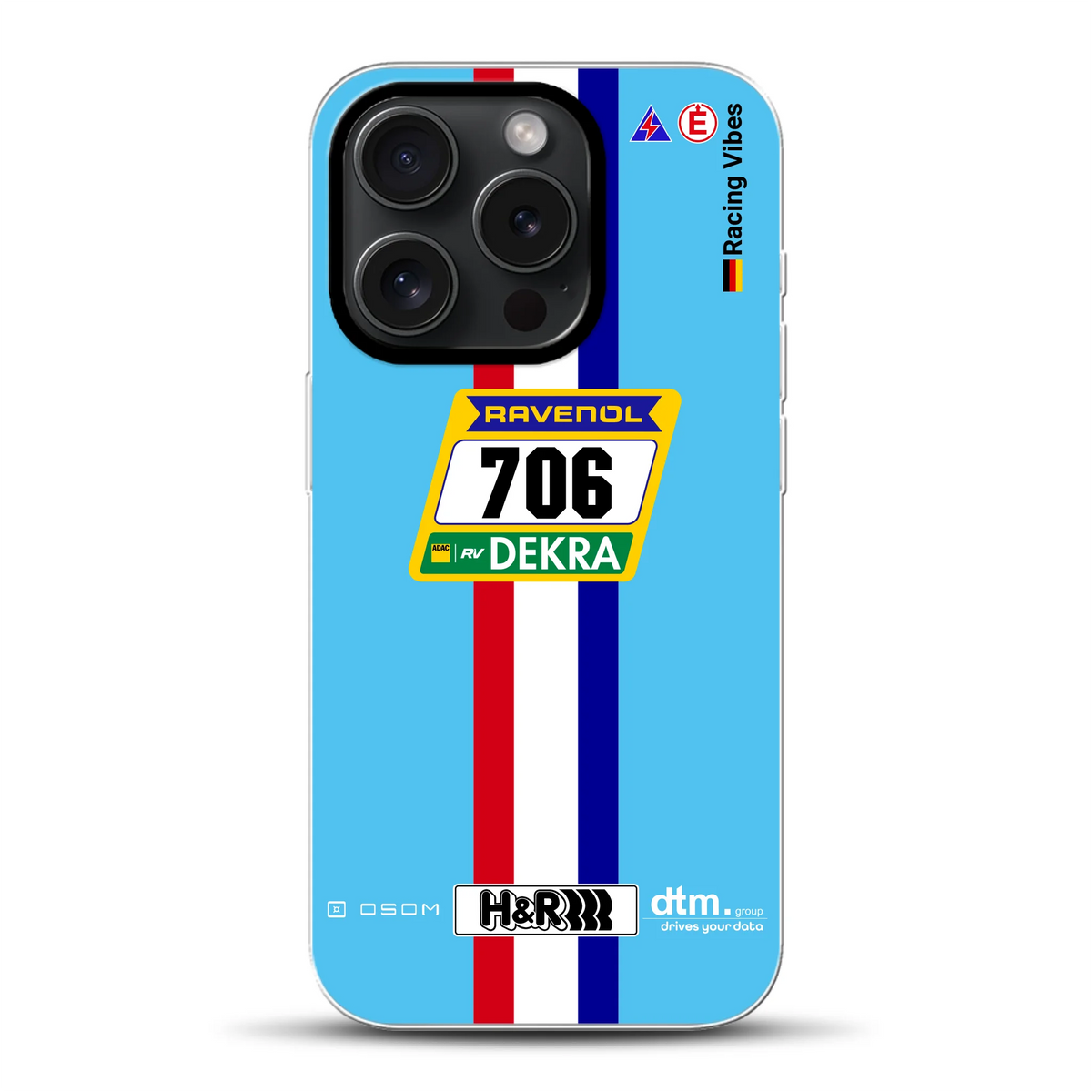 Glickenhaus SCG004c Nürburgring 2024 Livery - Cover ibrida personalizzata con MagSafe
