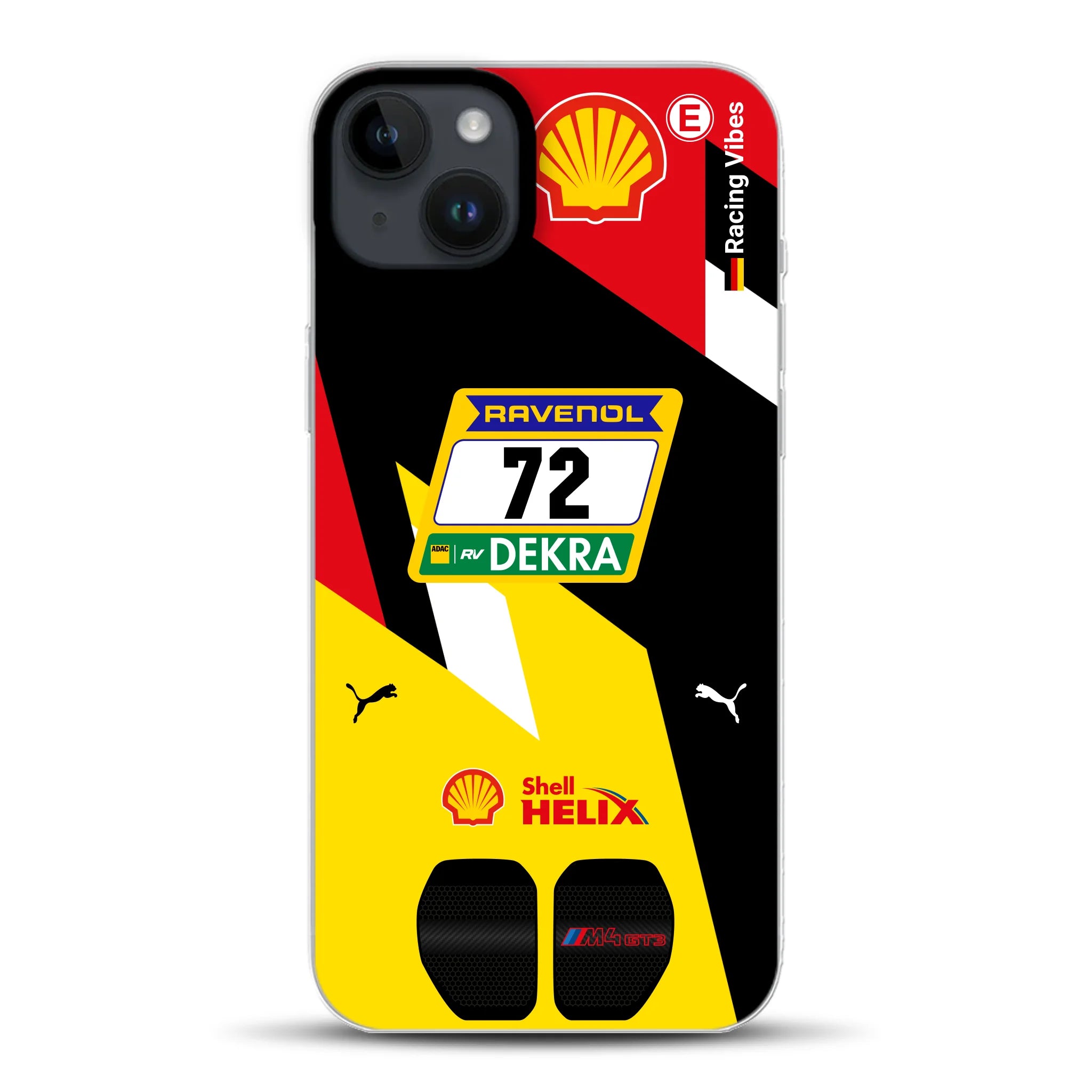 RMG M4 GT3 #72 Nürburgring 24h Qualifiers 2024 Livery - Custom Hybrid Case with MagSafe