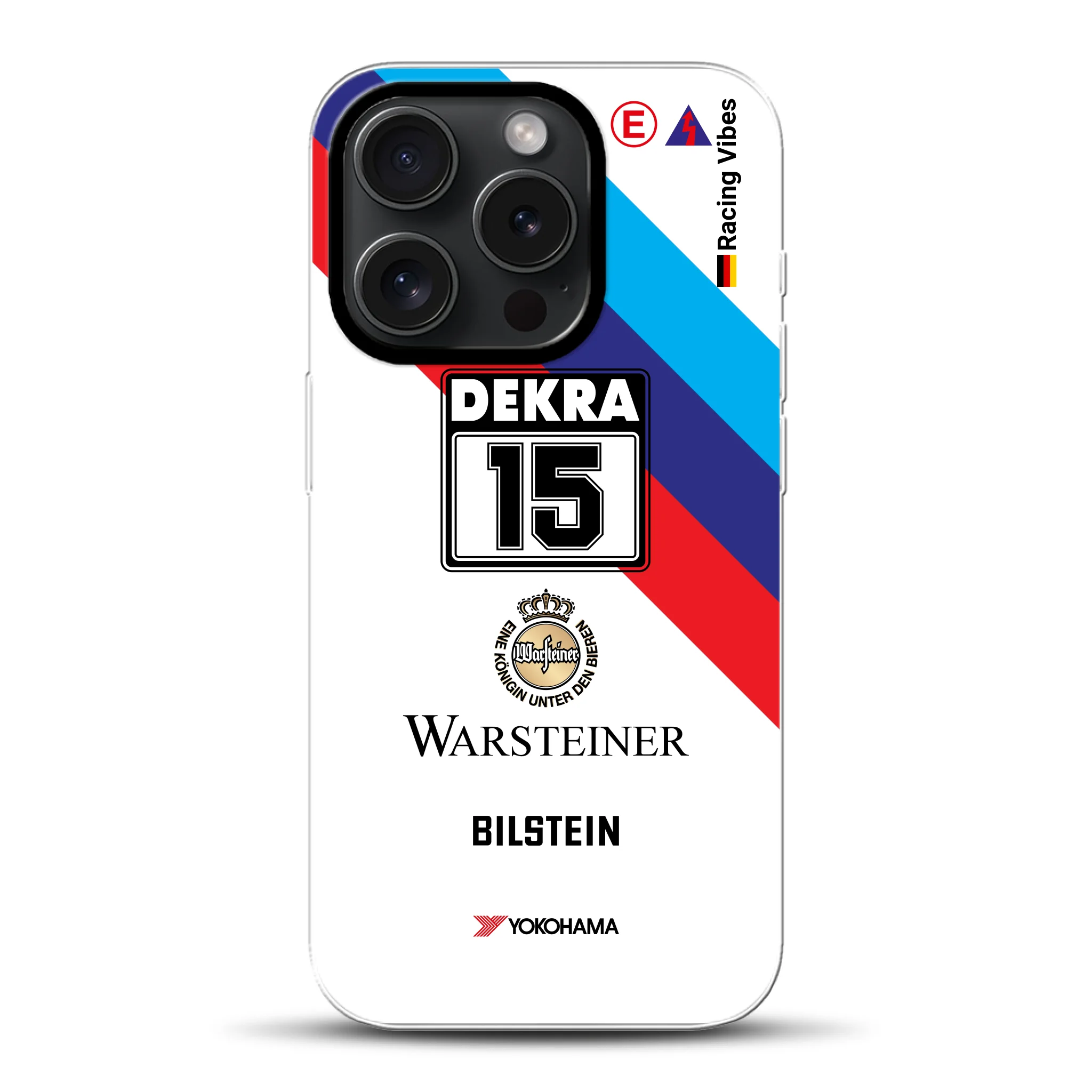 M3 E30 #15 DTM Champion 1989 Livery - Individuelle Hybrid Hülle mit MagSafe