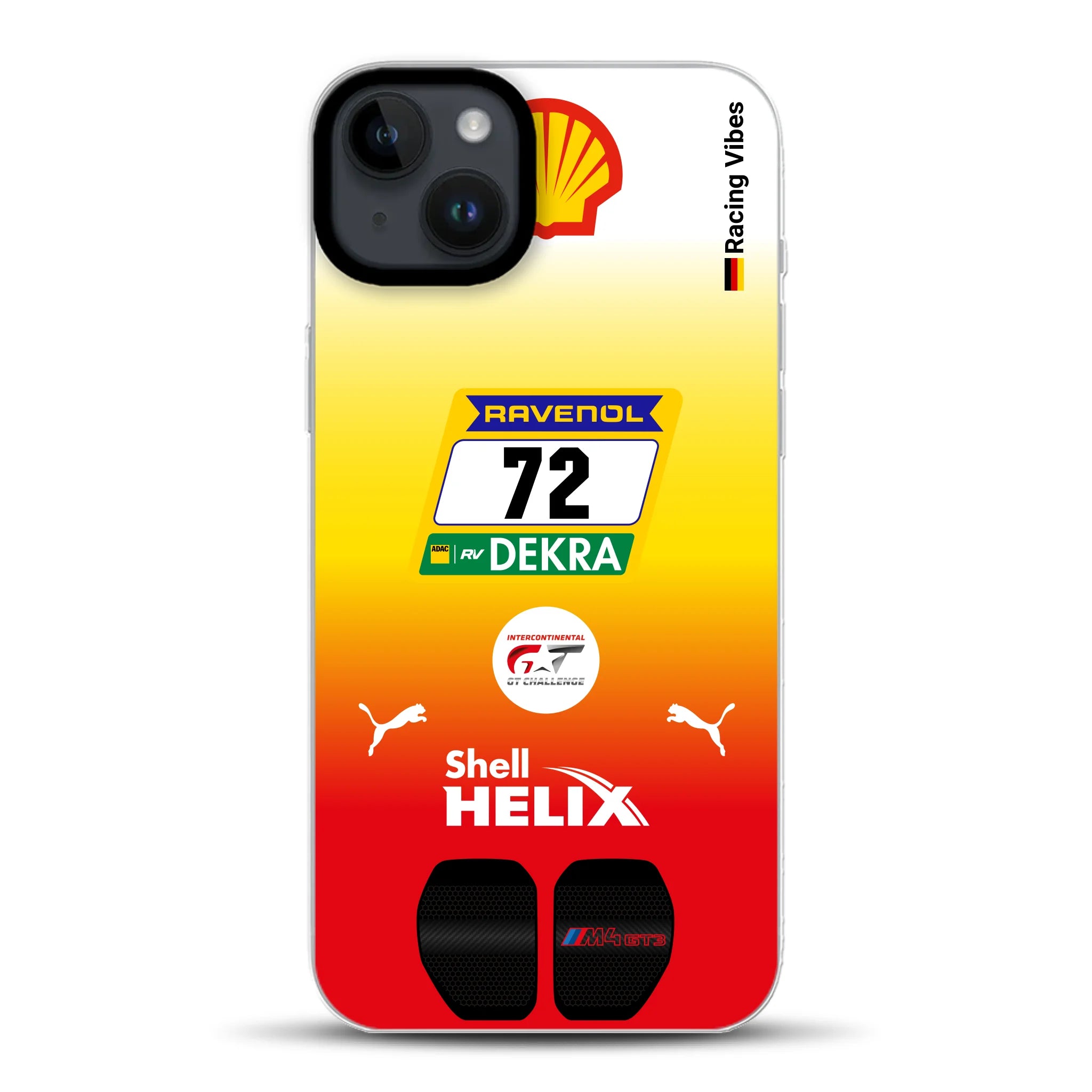 RMG M4 GT3 #72 24h Nürburgring 2024 Livery - Individuelle Hybrid Hülle mit MagSafe