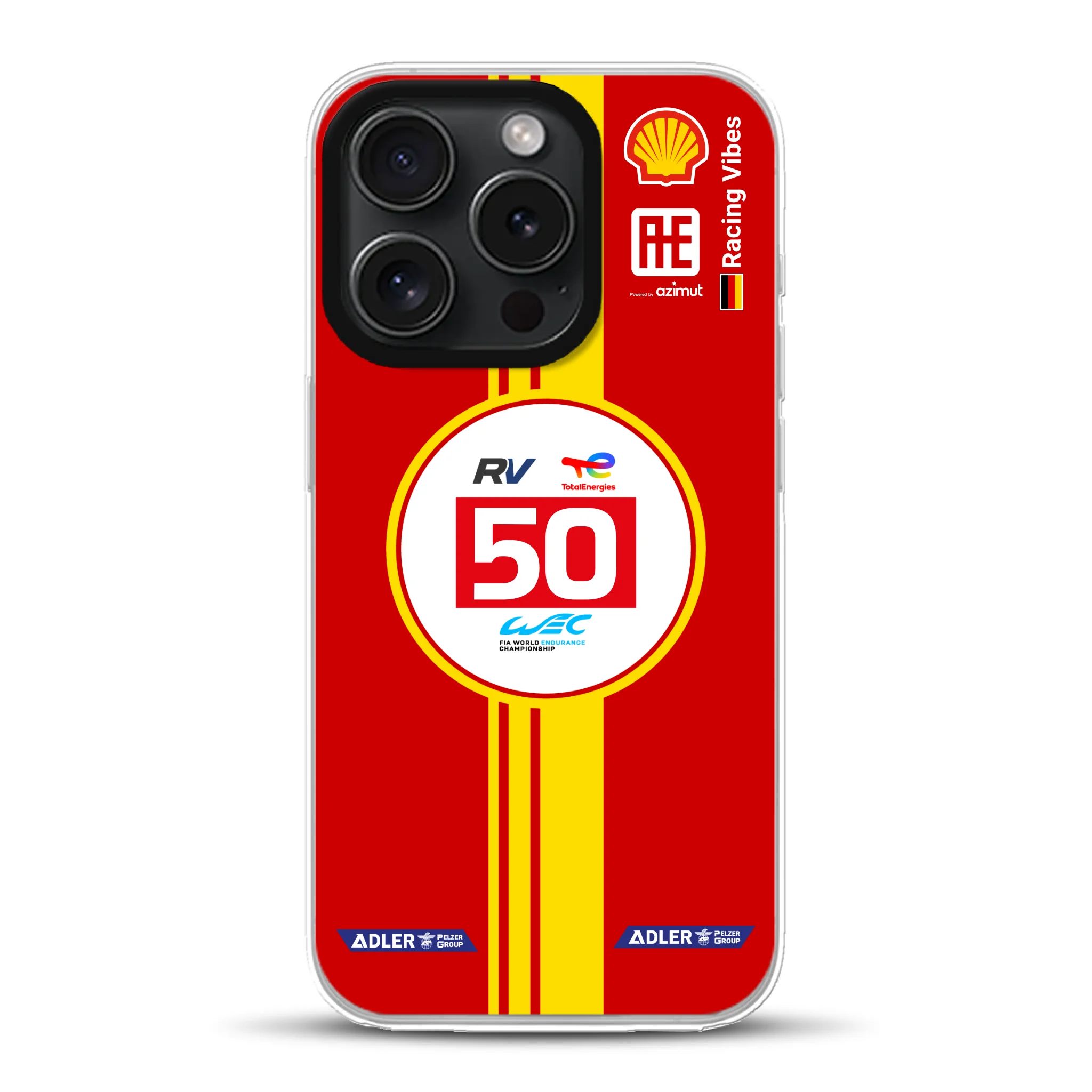 AF Corse 499P 2024 Livery - Cover ibrida personalizzata con MagSafe