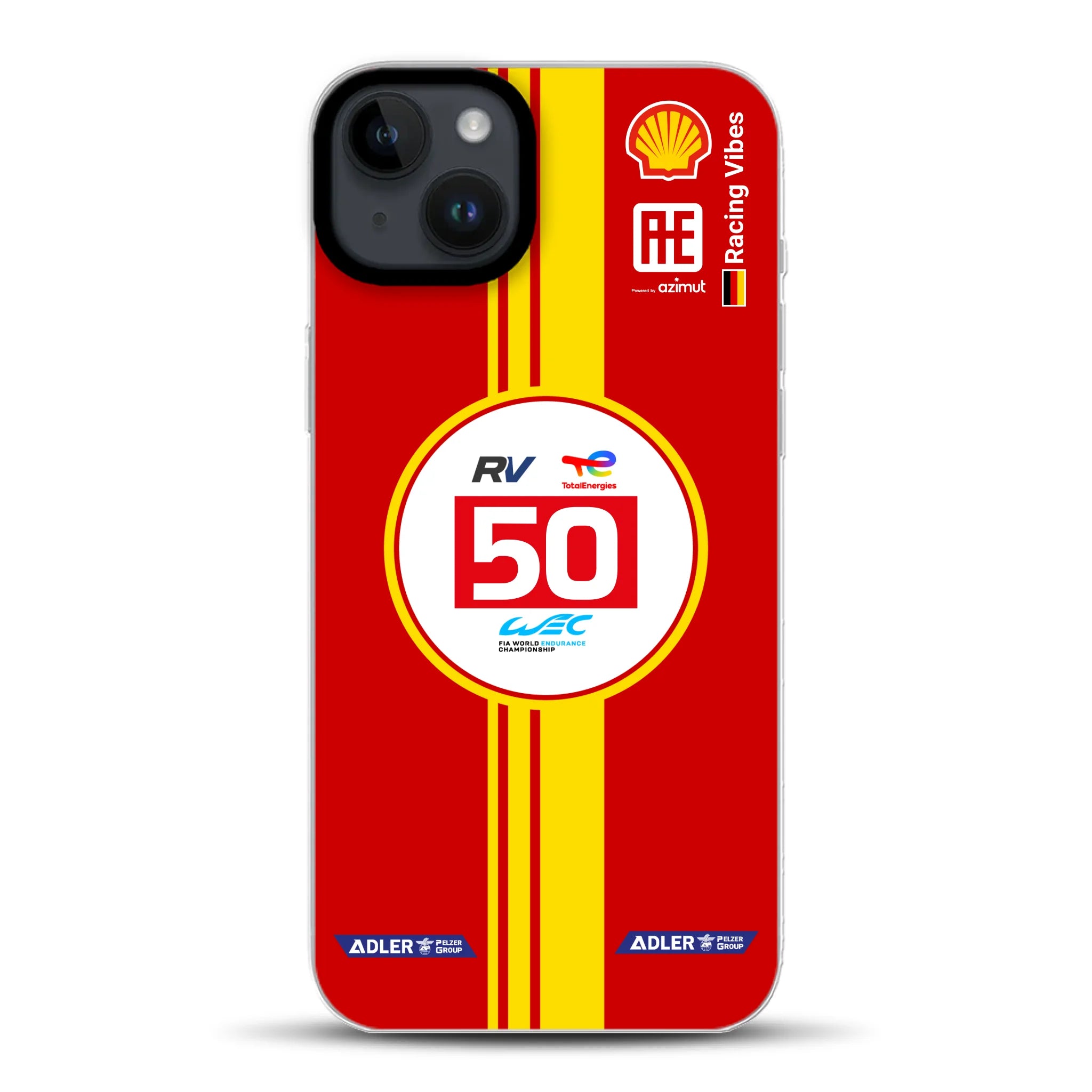 AF Corse 499P 2024 Livery - Cover ibrida personalizzata con MagSafe