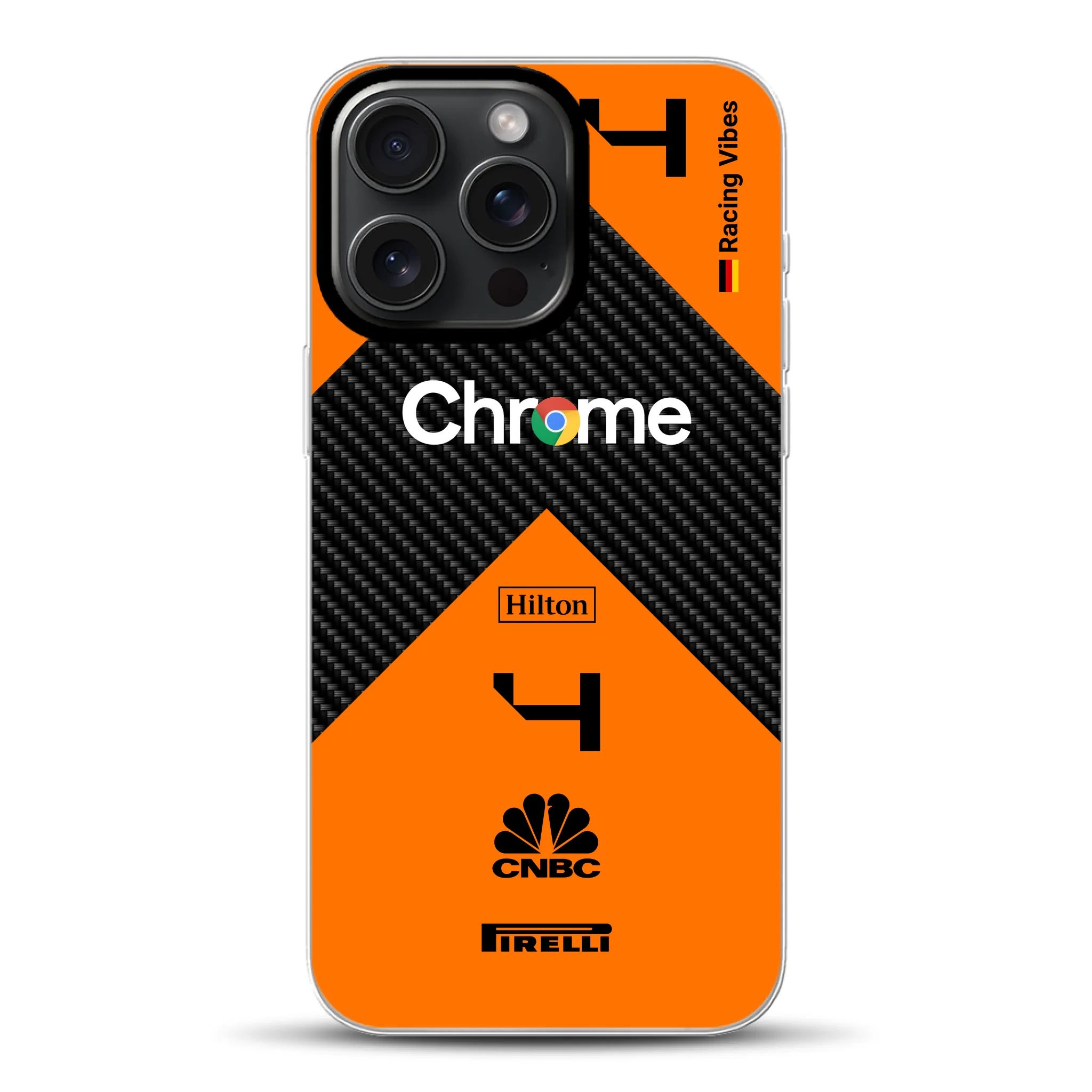 McL F1 2024 Livery - Individuelle Hybrid Hülle mit MagSafe