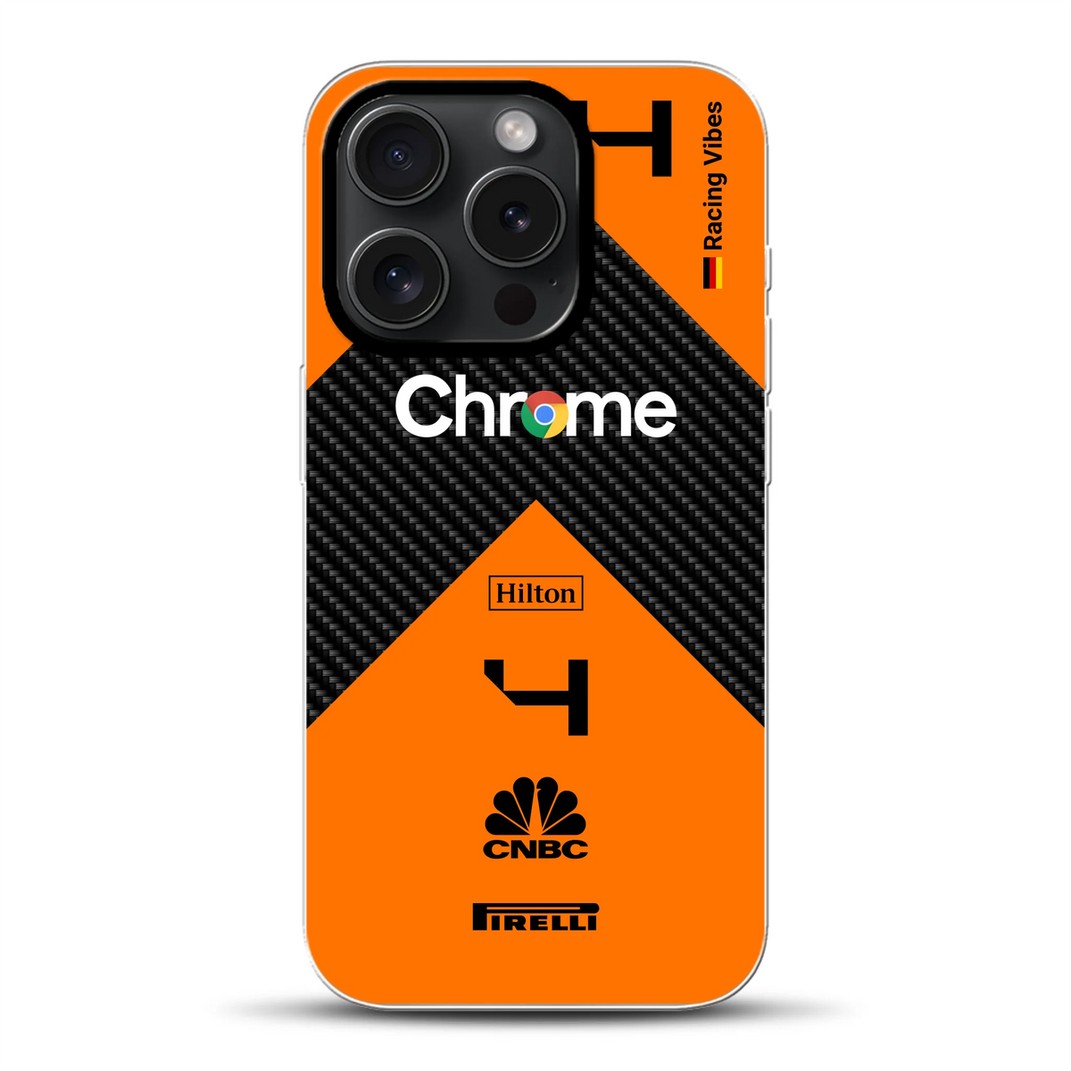 McL F1 2024 Livery - Cover ibrida personalizzata con MagSafe