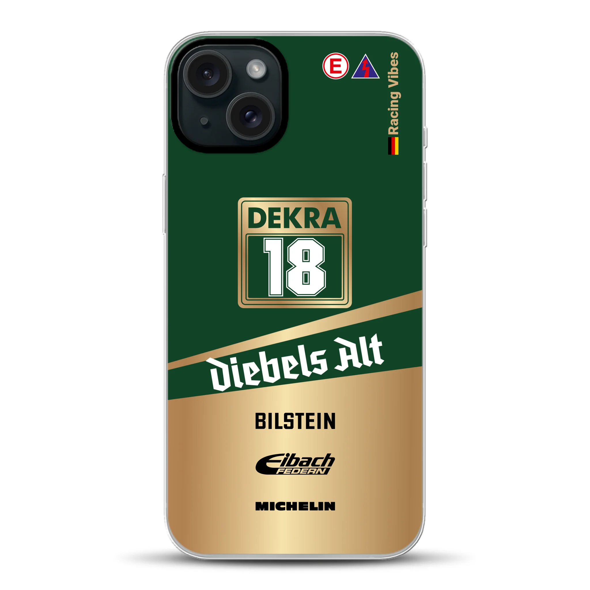 190E Evo II #18 DTM 1992 Livery - Cover ibrida personalizzata con MagSafe