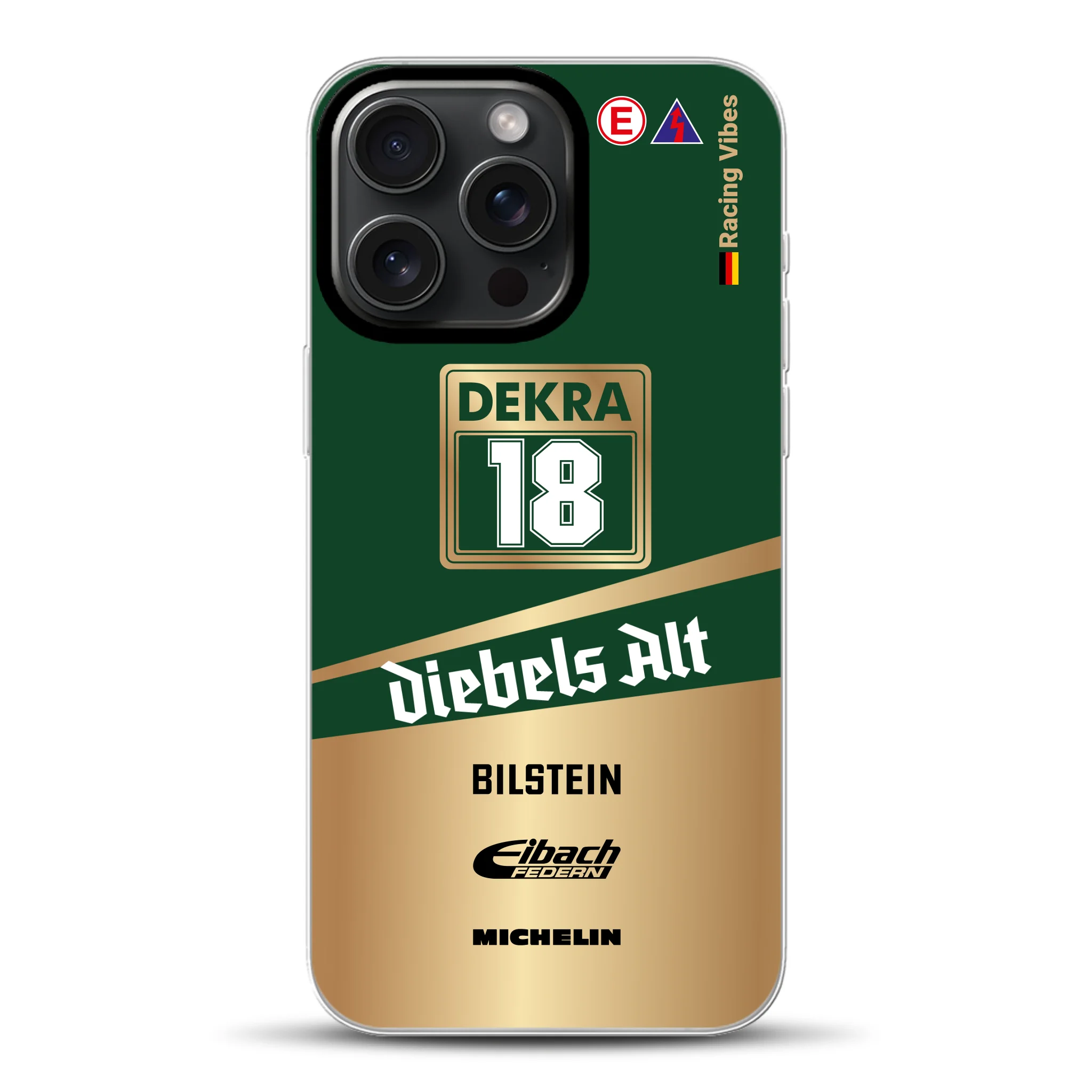 190E Evo II #18 DTM 1992 Livery - Cover ibrida personalizzata con MagSafe