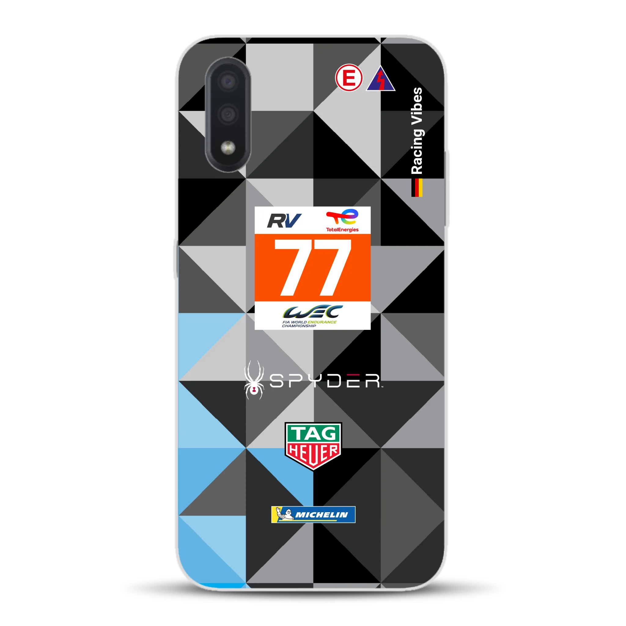 911 RSR Dempsey Proton 24h 2022 Livery - Custodia per cellulare personalizzata per Samsung
