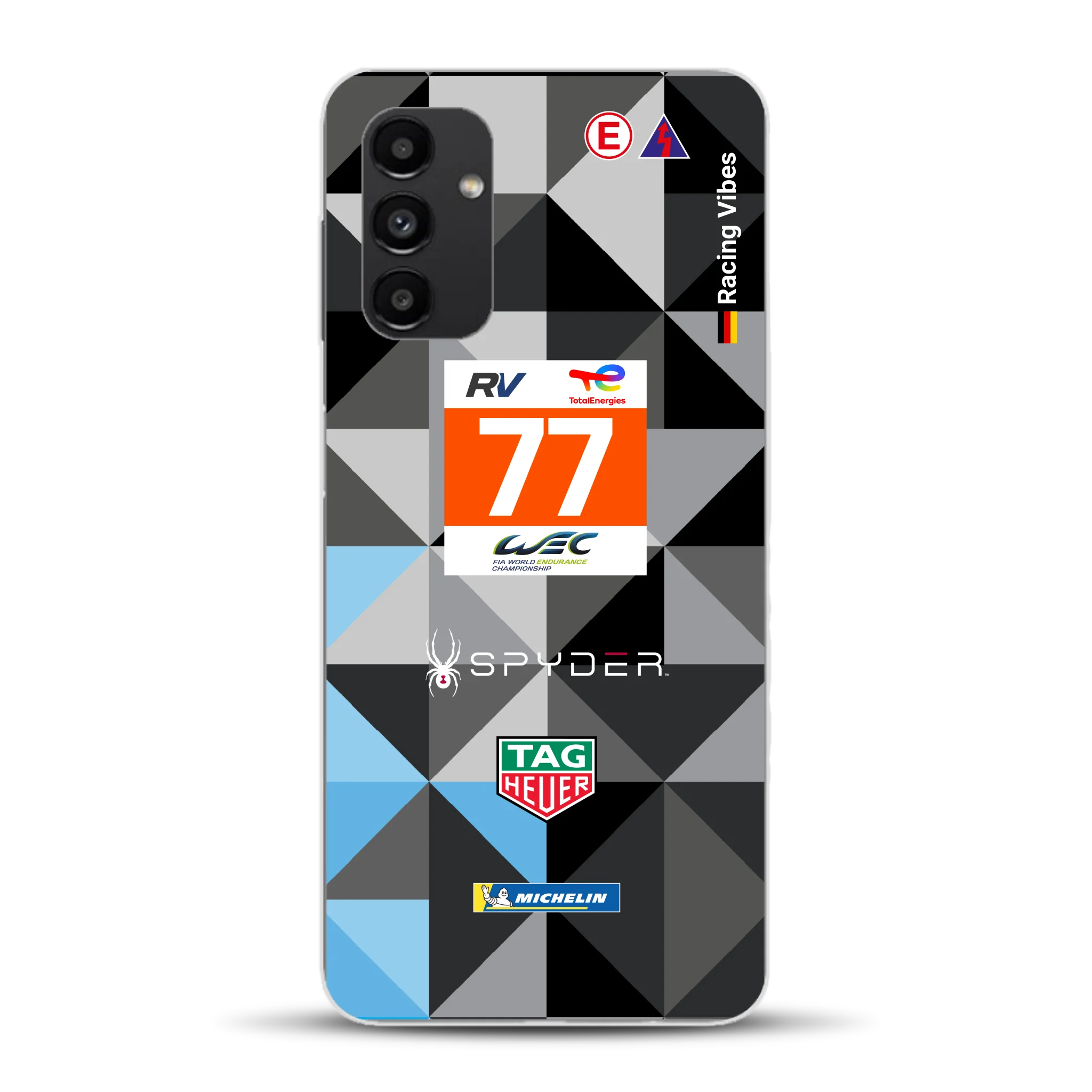 911 RSR Dempsey Proton 24h 2022 Livery - Custodia per cellulare personalizzata per Samsung