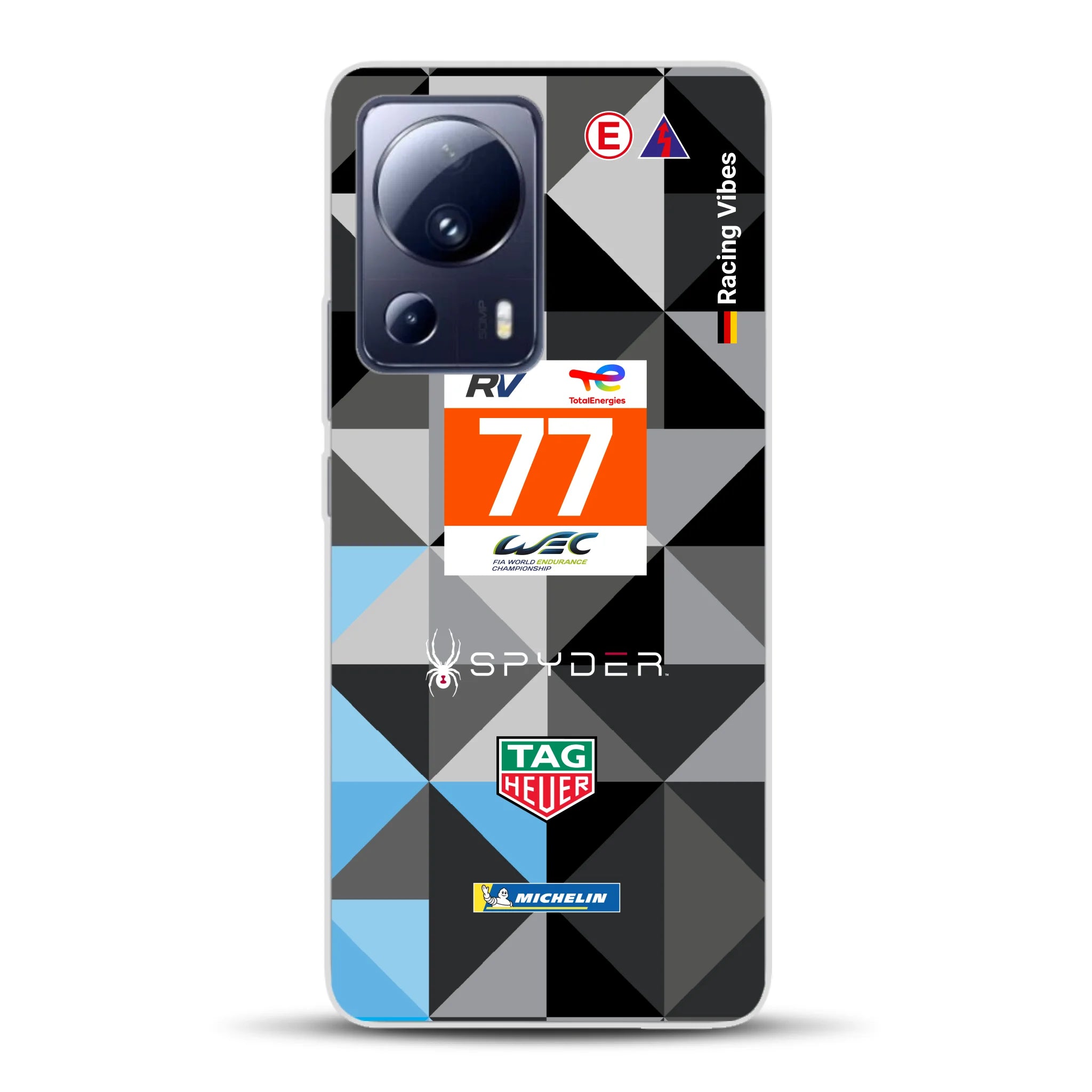 911 RSR Dempsey Proton 24h 2022 Livery - Custom phone case for Xiaomi