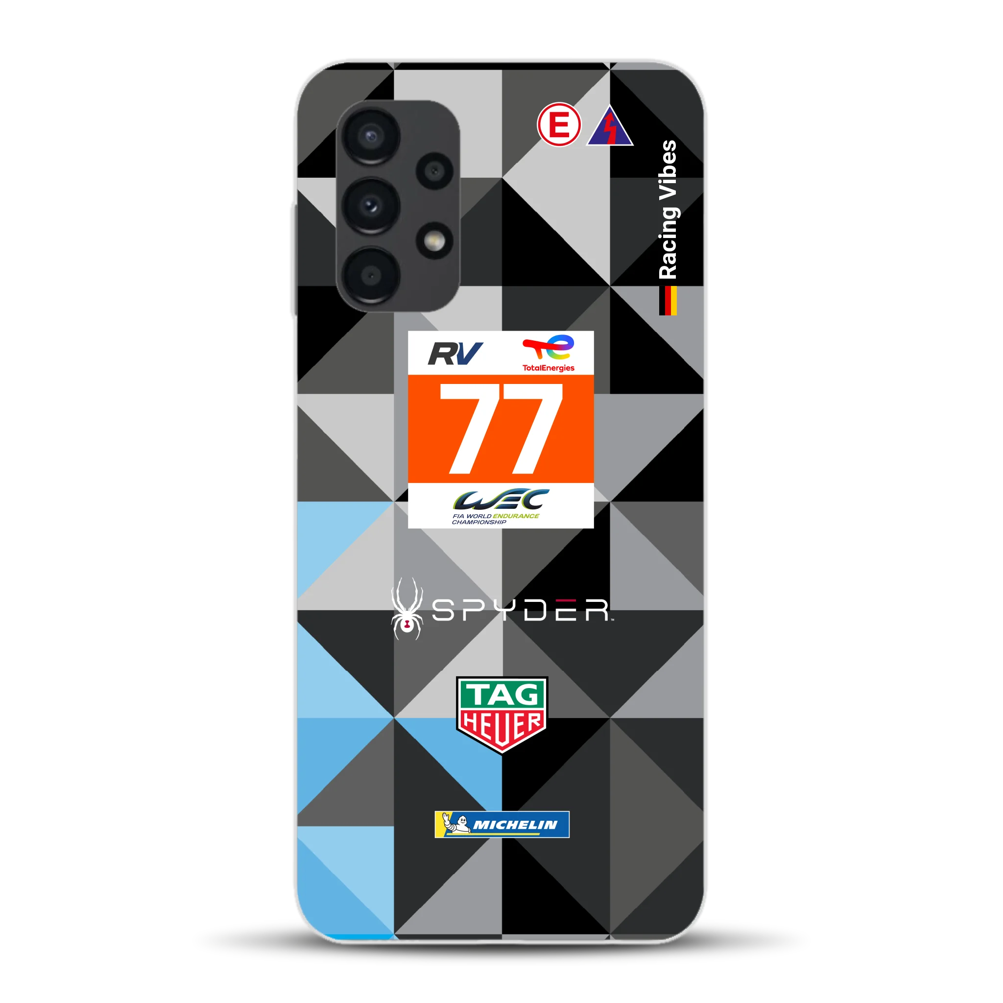 911 RSR Dempsey Proton 24h 2022 Livery - Custodia per cellulare personalizzata per Samsung