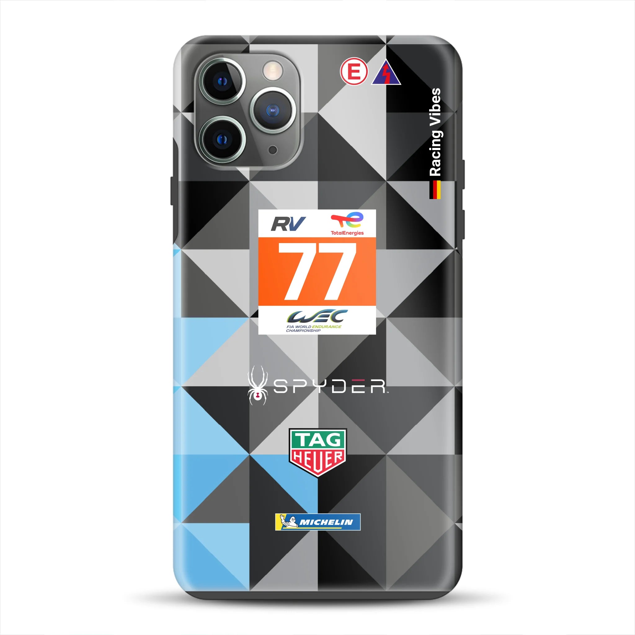 911 RSR Dempsey Proton 24h 2022 Livery – Custodia premium personalizzata per iPhone