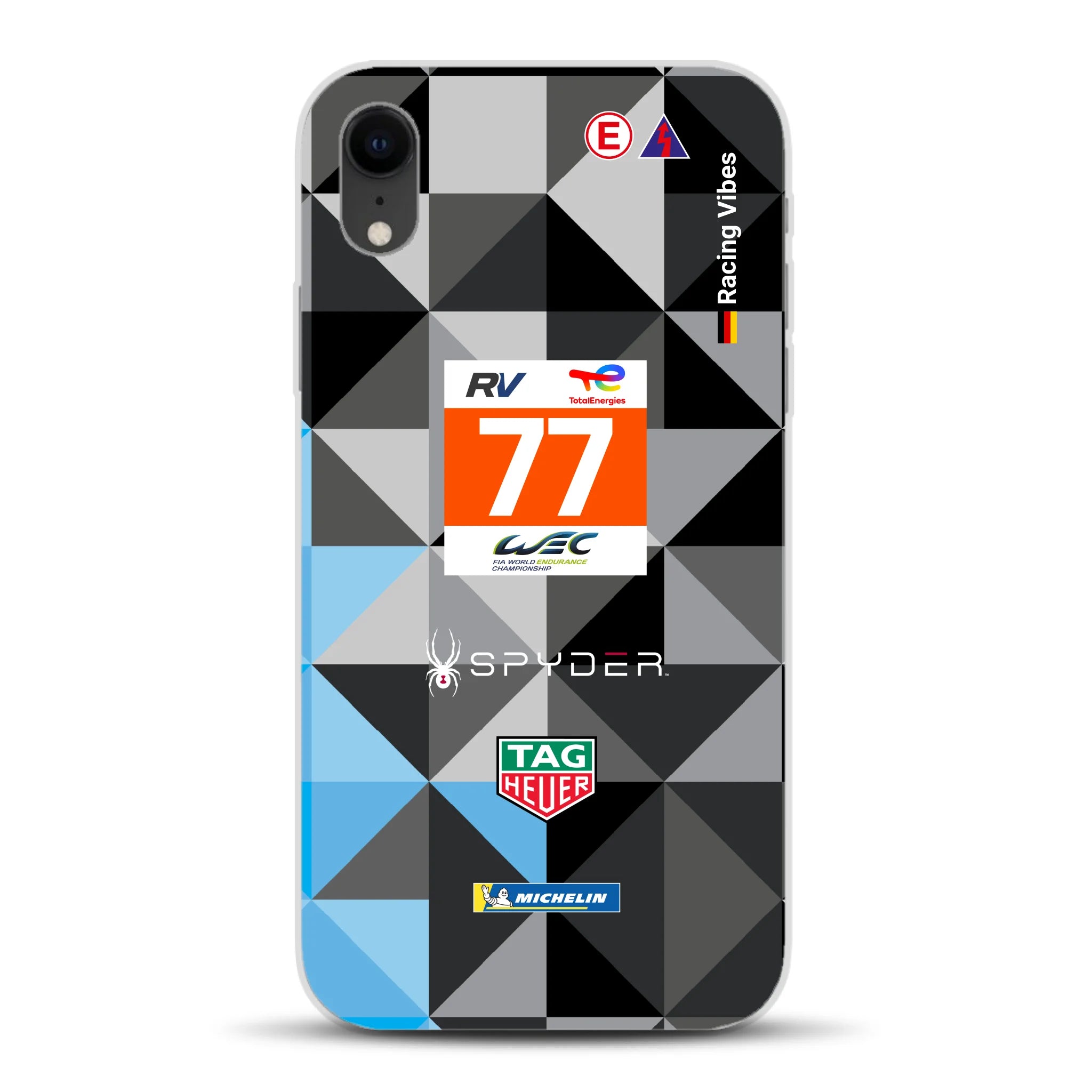 911 RSR Dempsey Proton 24h 2022 Livery - Custodia per cellulare personalizzata per iPhone