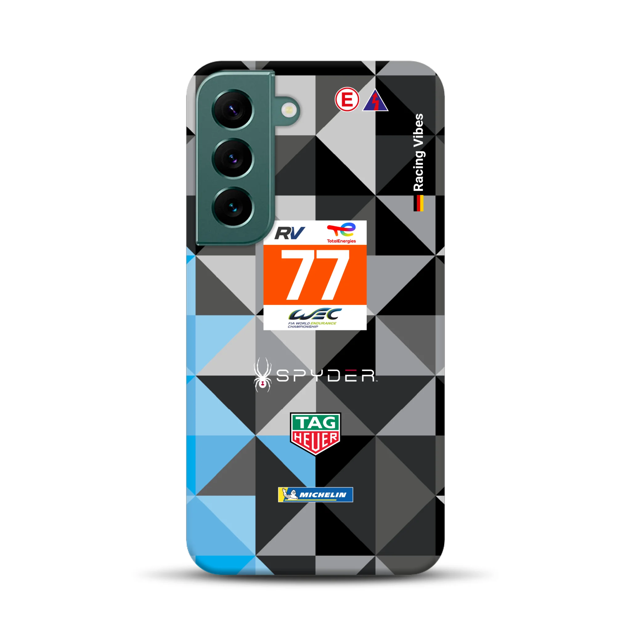 911 RSR Dempsey Proton 24h 2022 Livery – Custom Premium Case for Samsung