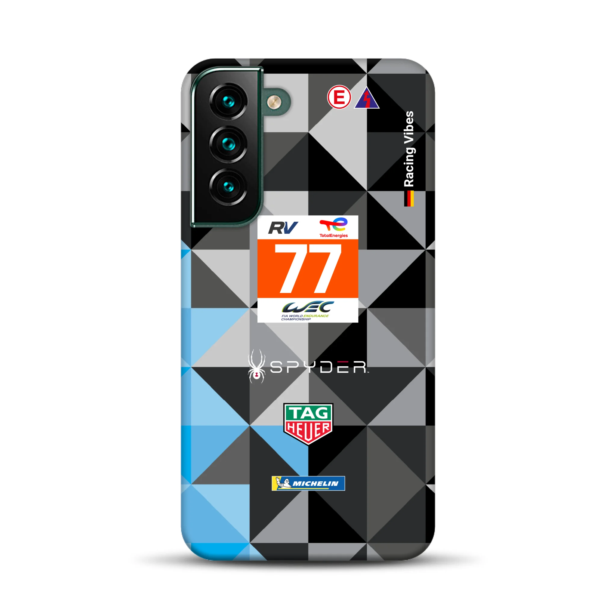 911 RSR Dempsey Proton 24h 2022 Livery – Custom Premium Case for Samsung
