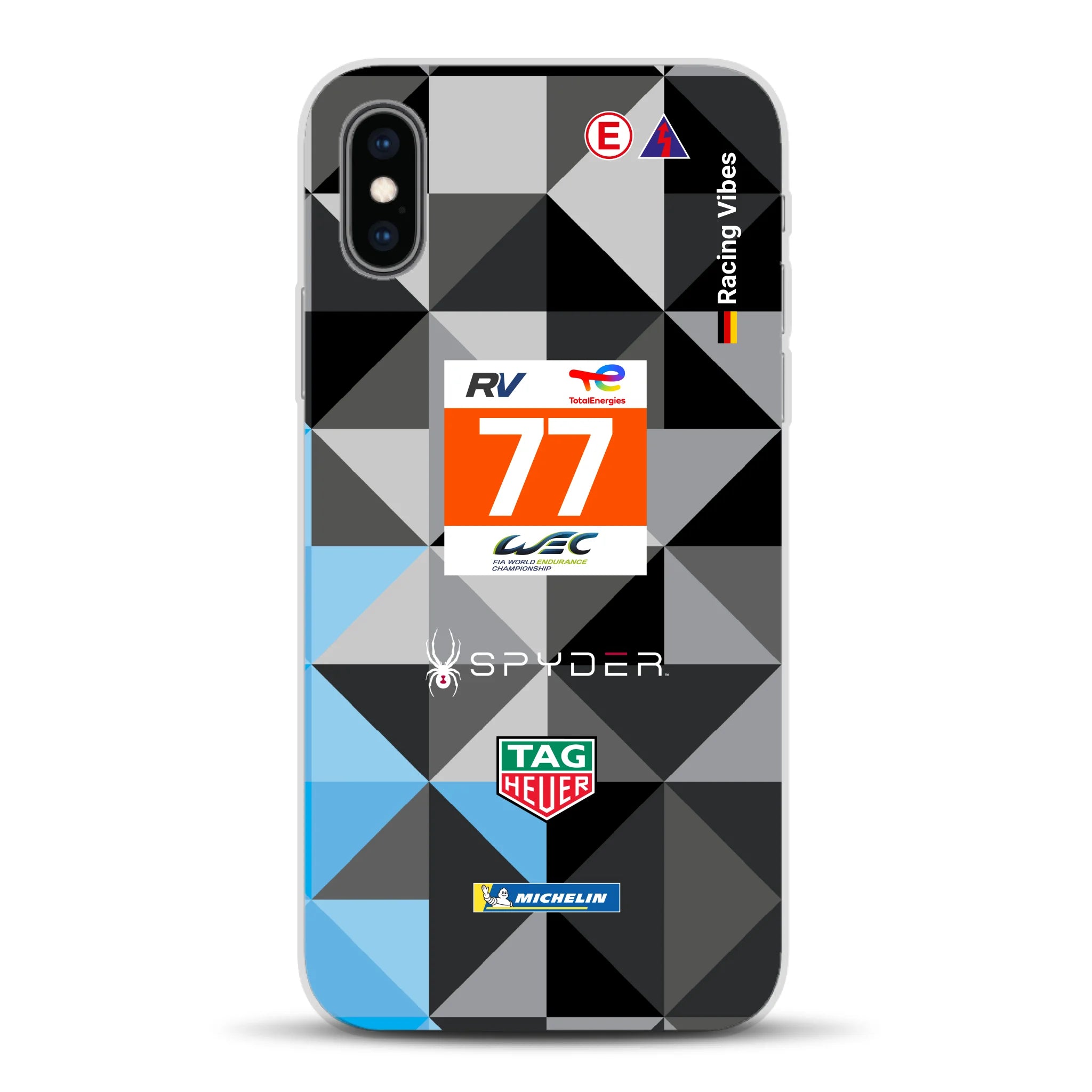 911 RSR Dempsey Proton 24h 2022 Livery - Custom phone case for iPhone