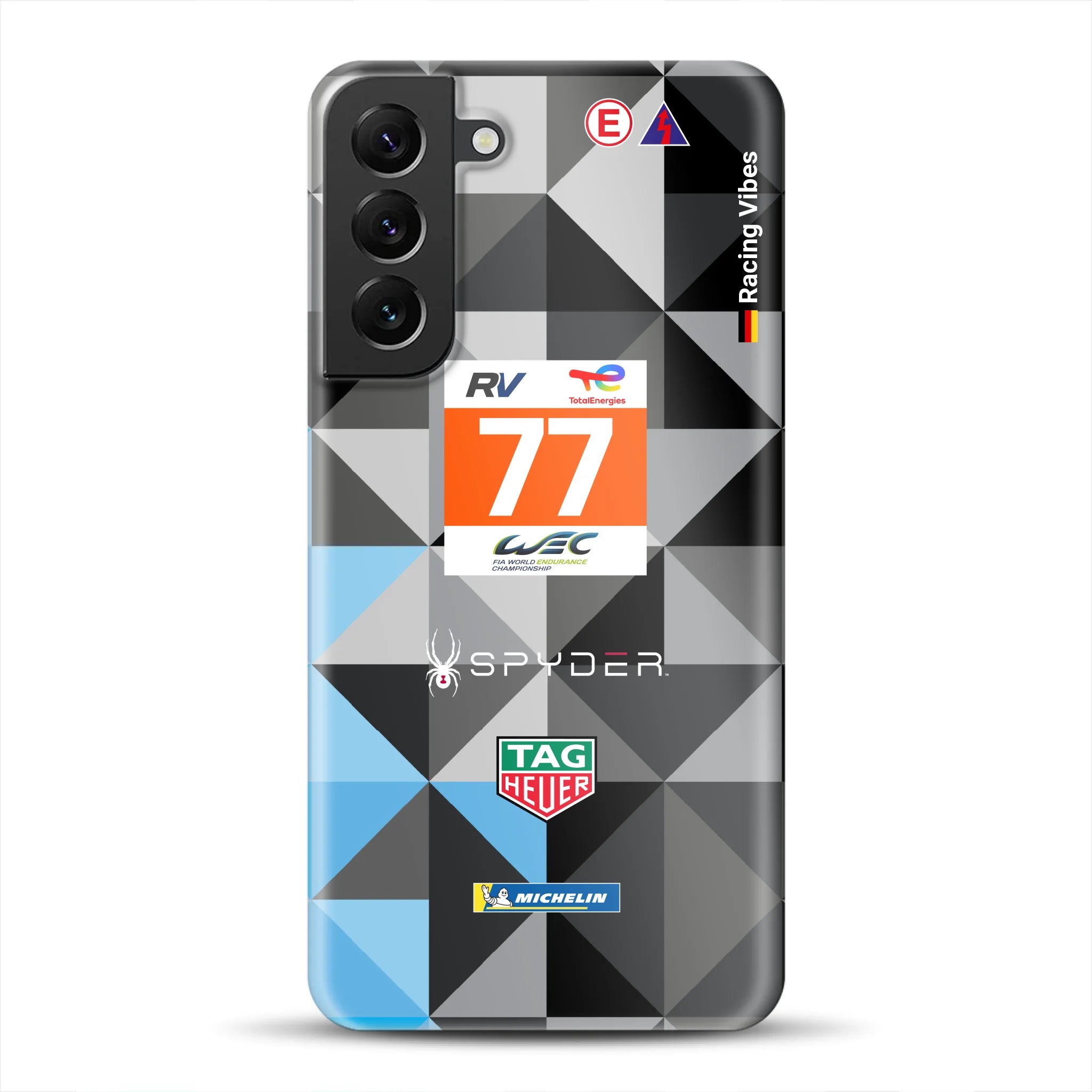911 RSR Dempsey Proton 24h 2022 Livery - Individuelle Hardcase Hülle für Samsung