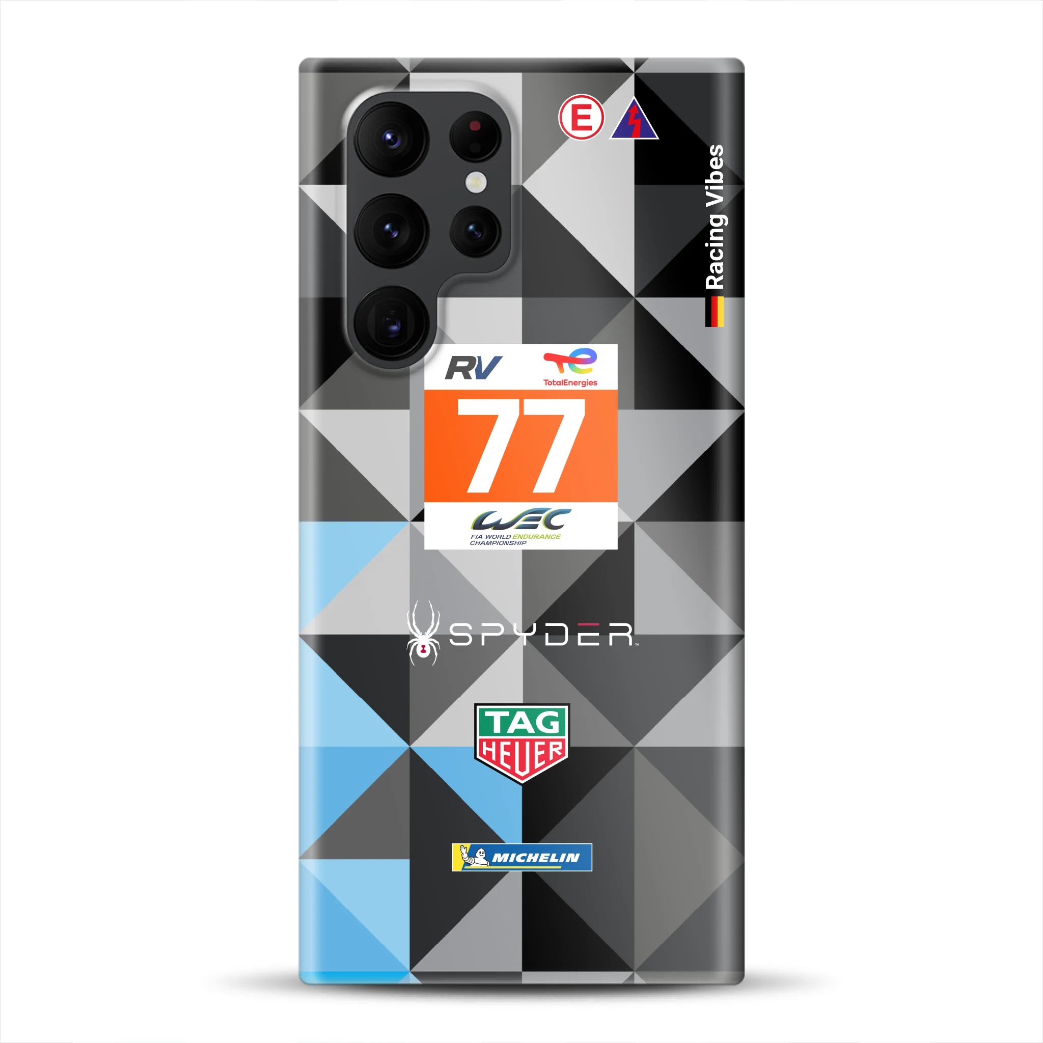911 RSR Dempsey Proton 24h 2022 Livery - Individuelle Hardcase Hülle für Samsung