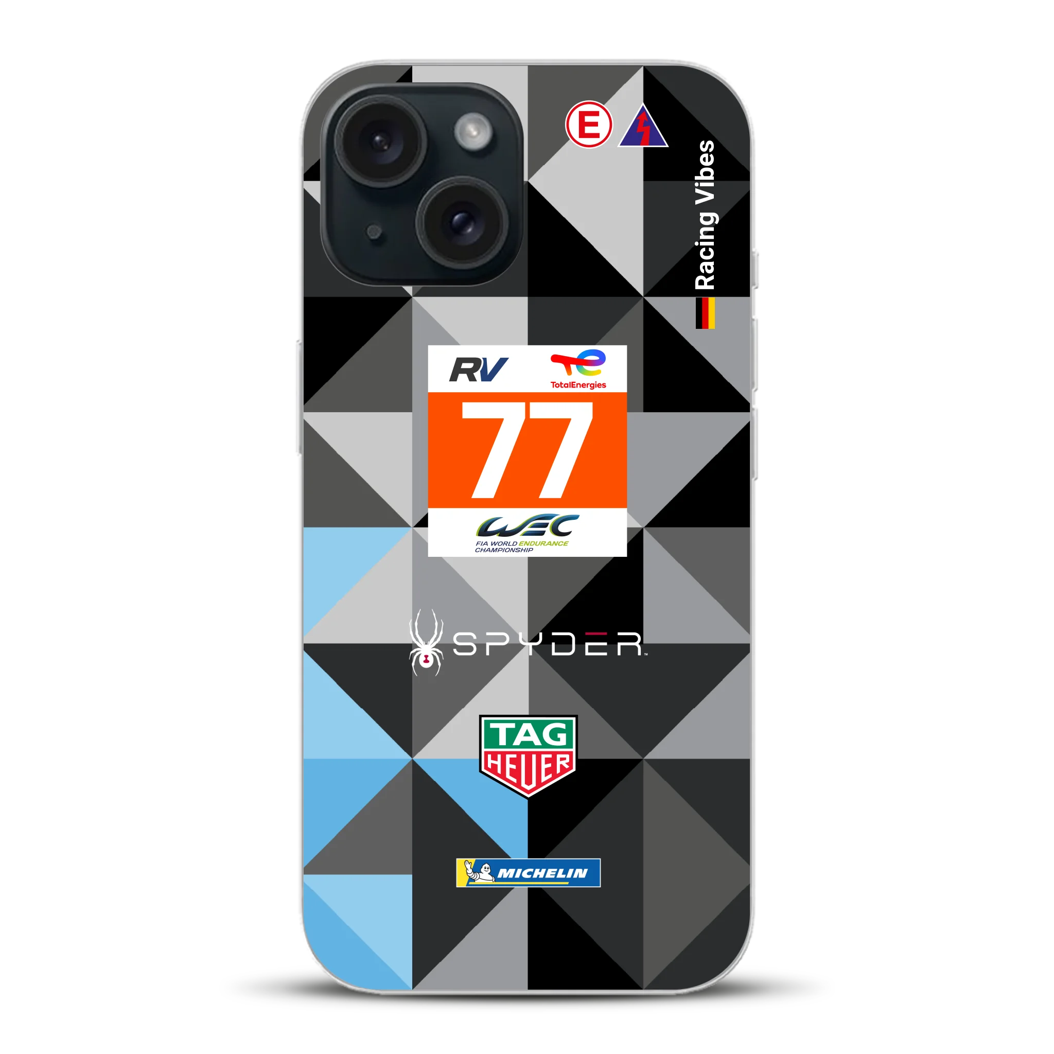 911 RSR Dempsey Proton 24h 2022 Livery - Custom phone case for iPhone
