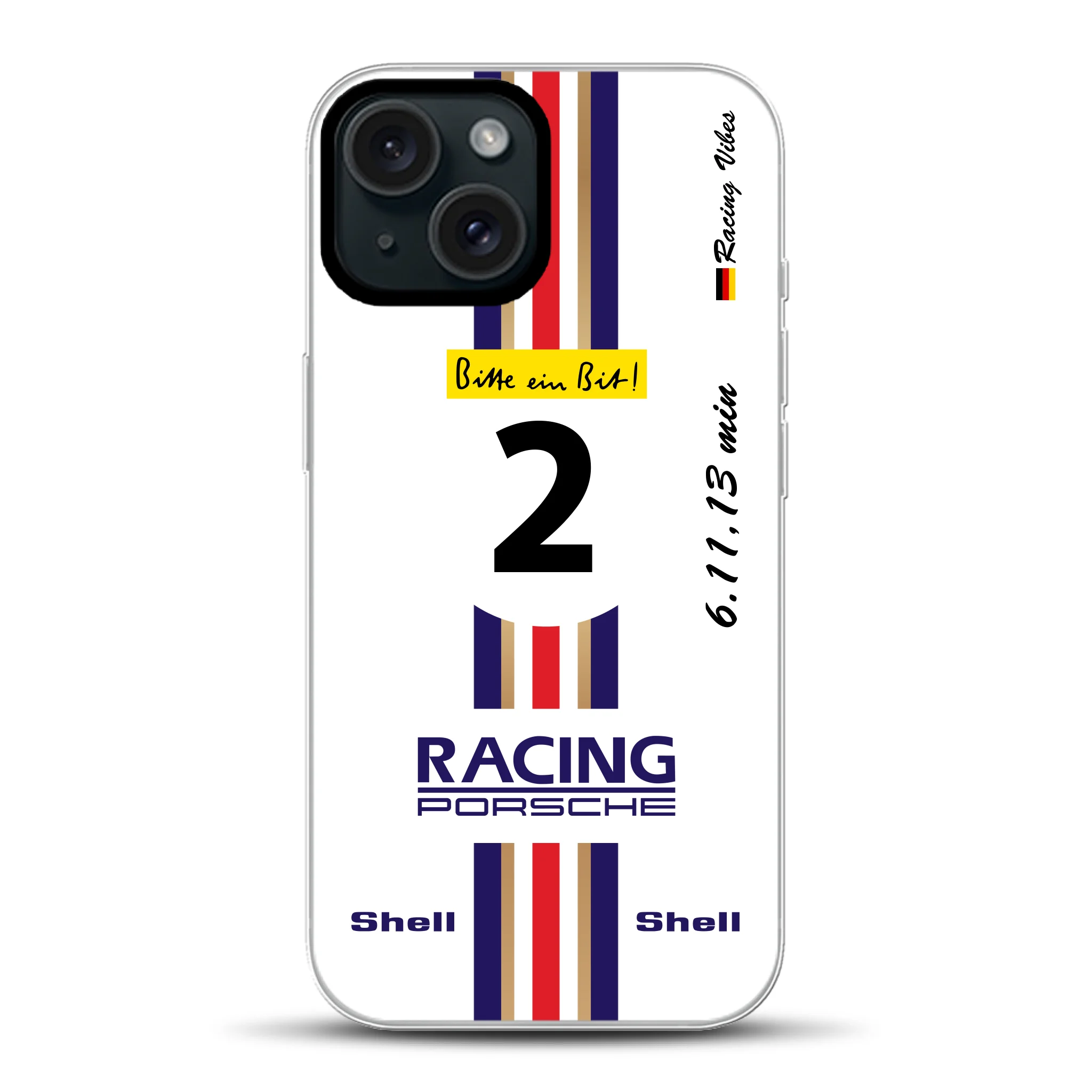956K #2 Bellof Rekordrunde Nordschleife 1983 Livery - Individuelle Hybrid Hülle mit MagSafe