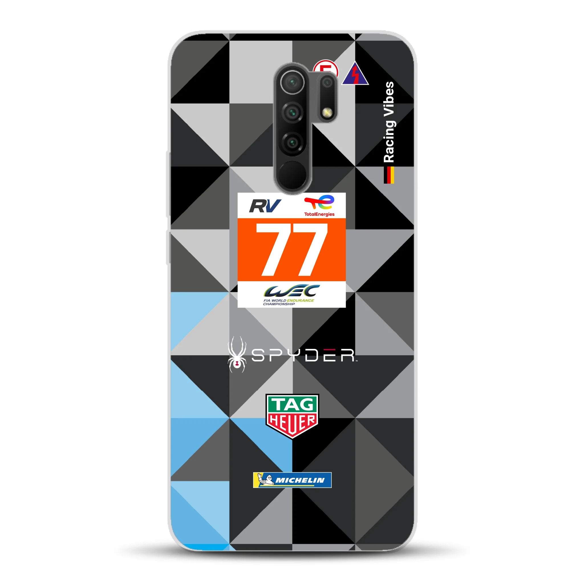 911 RSR Dempsey Proton 24h 2022 Livery - Custom phone case for Xiaomi