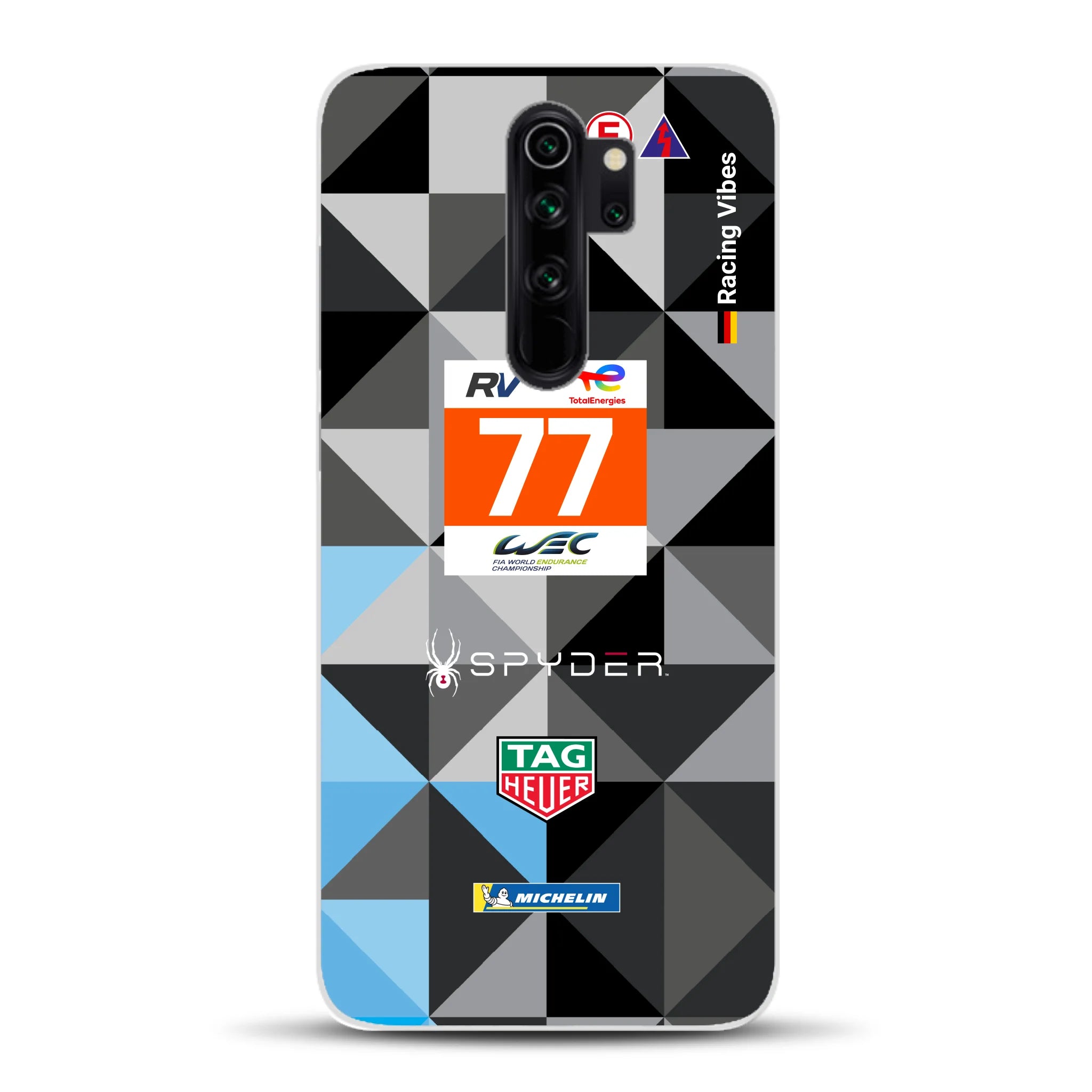911 RSR Dempsey Proton 24h 2022 Livery - Custom phone case for Xiaomi