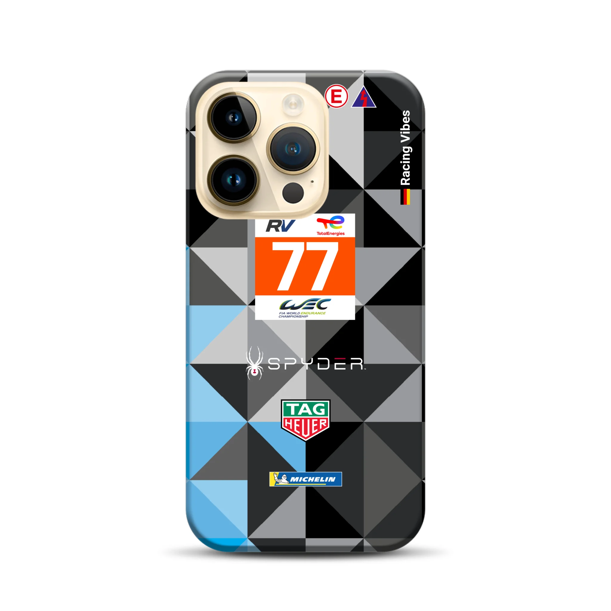 911 RSR Dempsey Proton 24h 2022 Livery – Custom Premium Case for iPhone