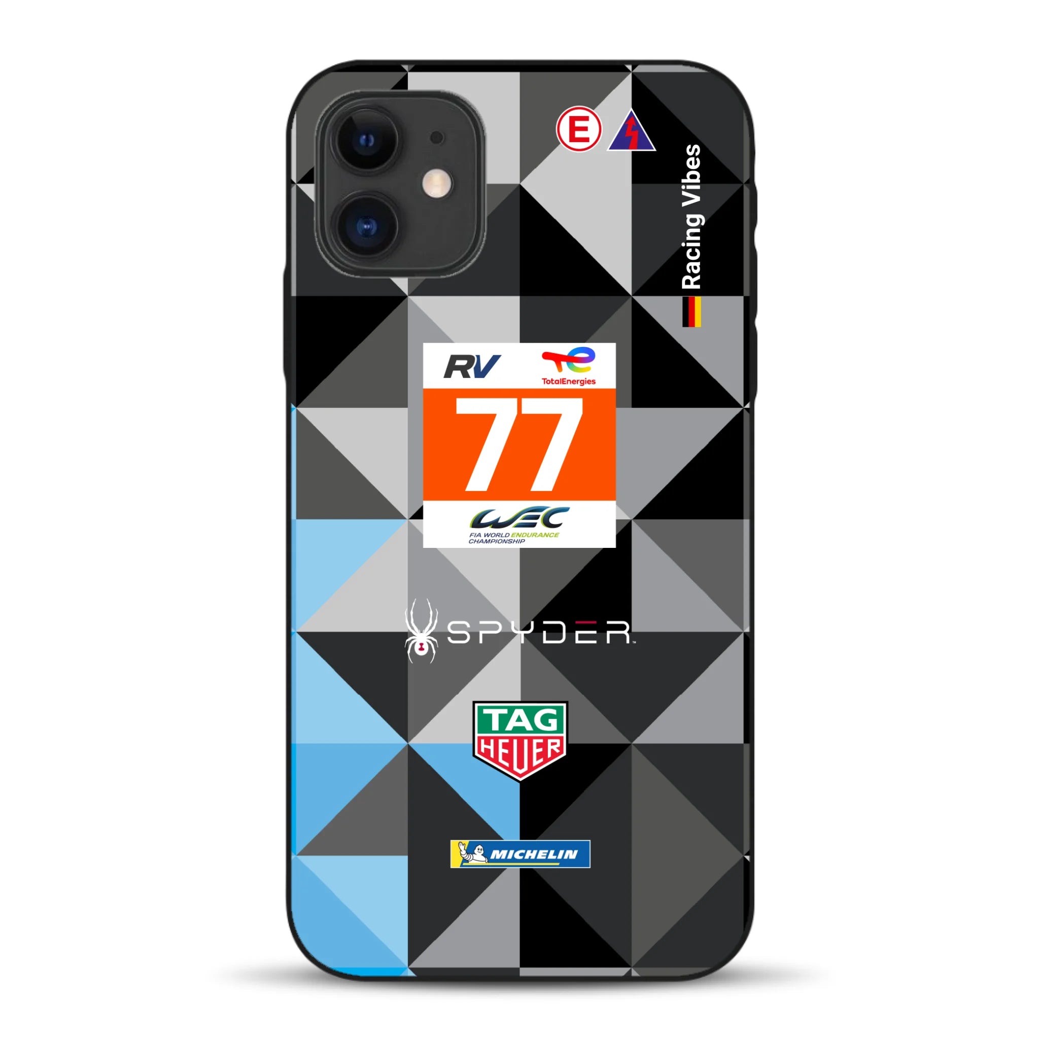 911 RSR Dempsey Proton 24h 2022 Livery - Custom phone case for iPhone