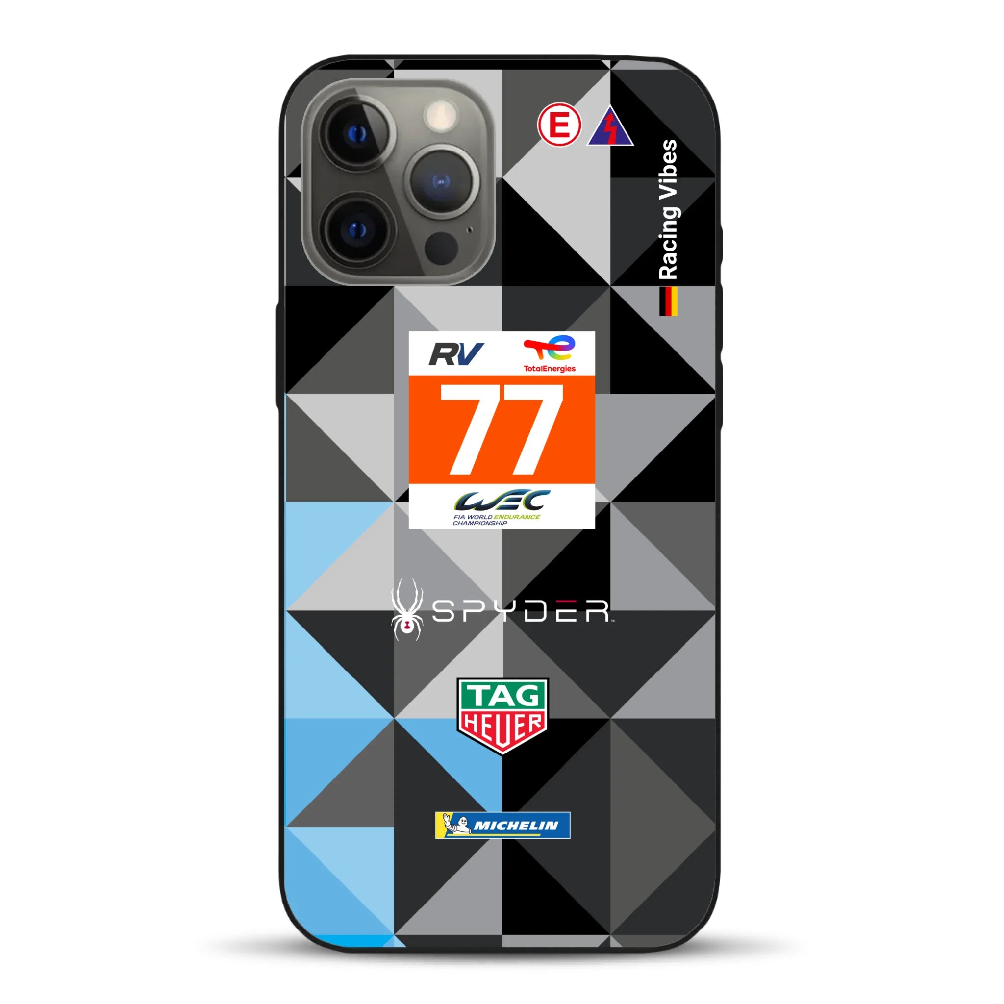 911 RSR Dempsey Proton 24h 2022 Livery - Custom phone case for iPhone