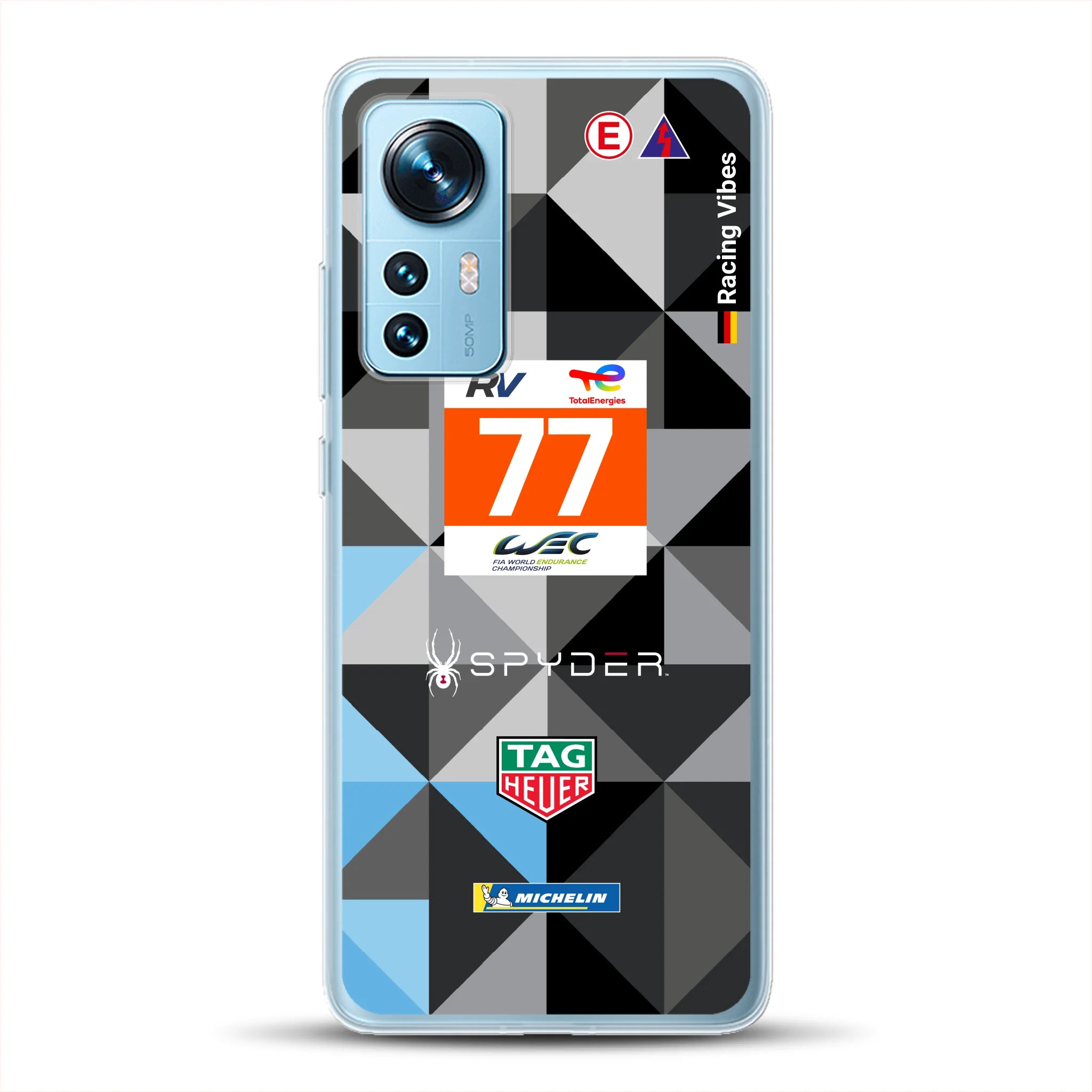 911 RSR Dempsey Proton 24h 2022 Livery - Custodia per cellulare personalizzata per Xiaomi