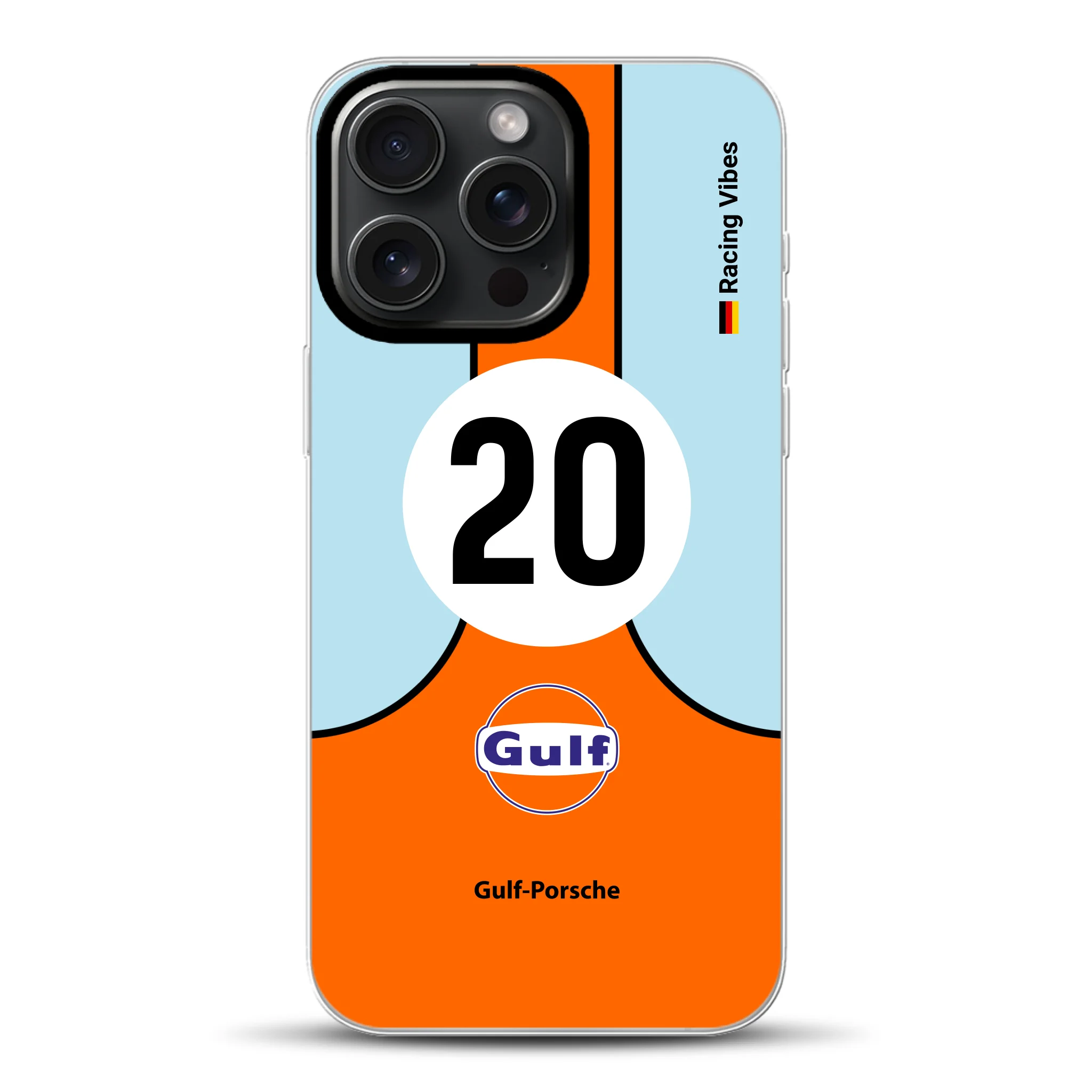 917K #20 Gulf 24h LM 1970 Livery - Individuelle Hybrid Hülle mit MagSafe