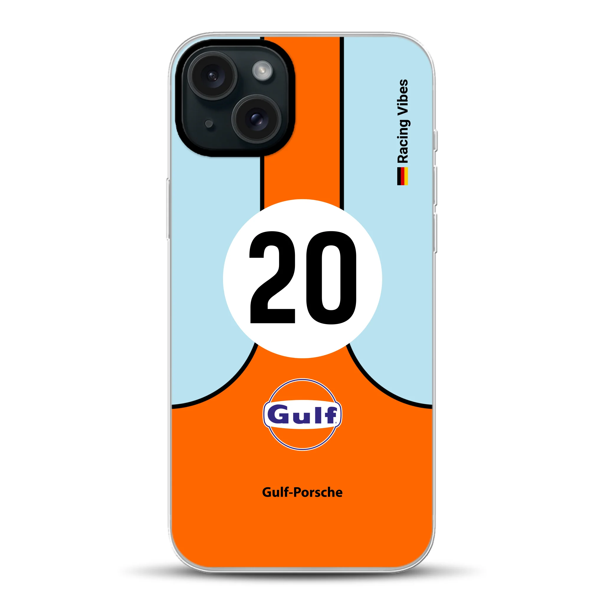 917K #20 Gulf 24h LM 1970 Livery - Individuelle Hybrid Hülle mit MagSafe
