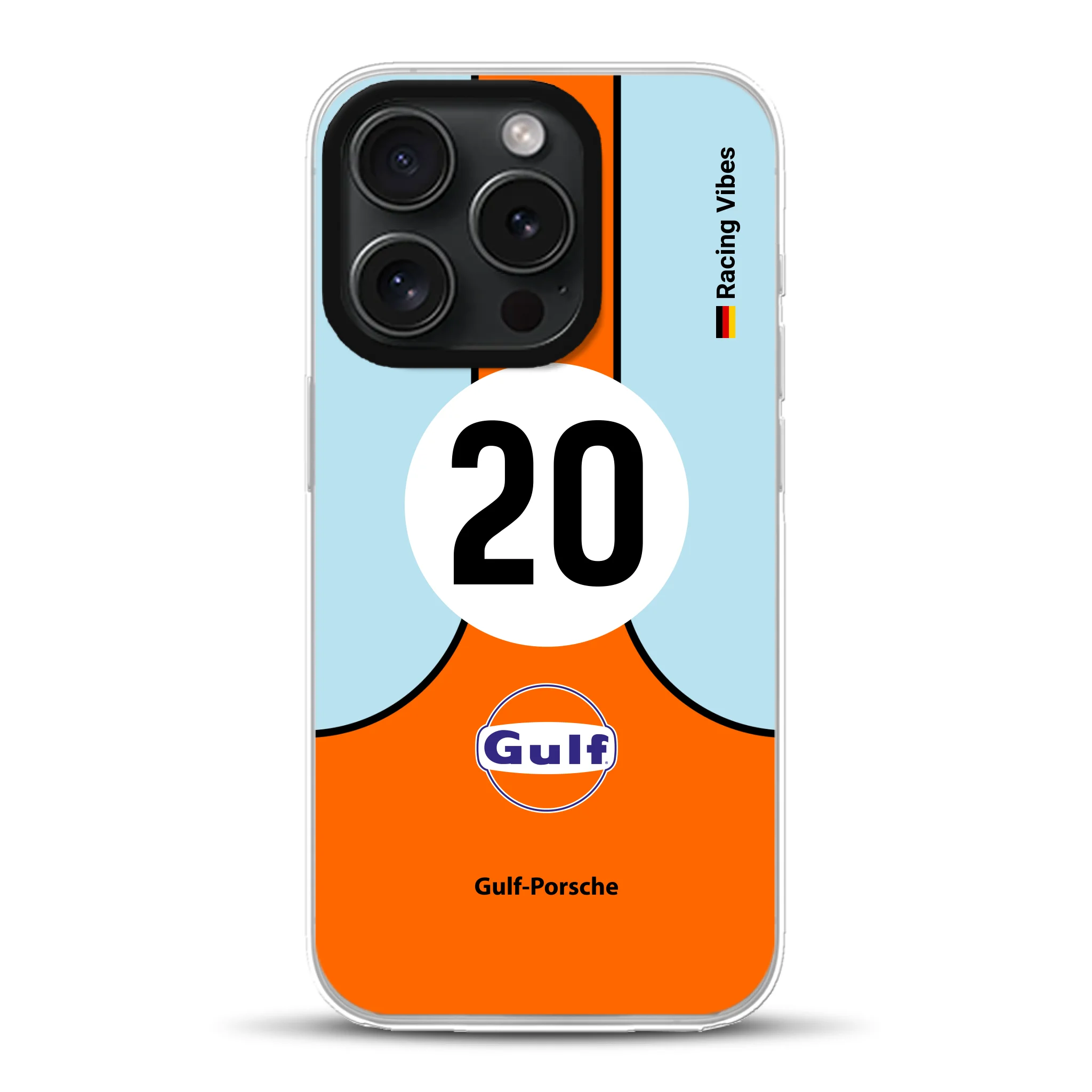 917K #20 Gulf 24h LM 1970 Livery - Individuelle Hybrid Hülle mit MagSafe