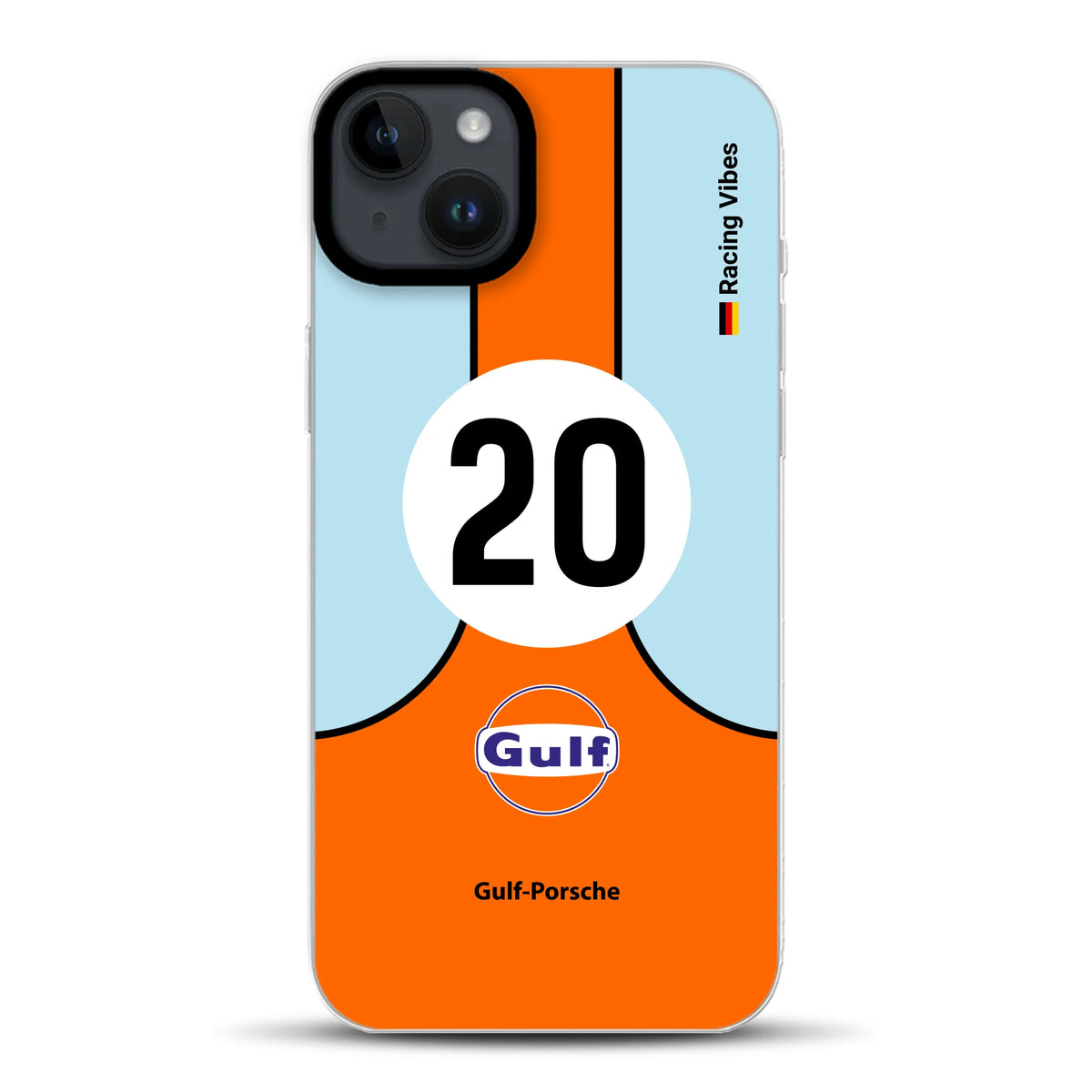 917K #20 Gulf 24h LM 1970 Livery - Cover ibrida personalizzata con MagSafe