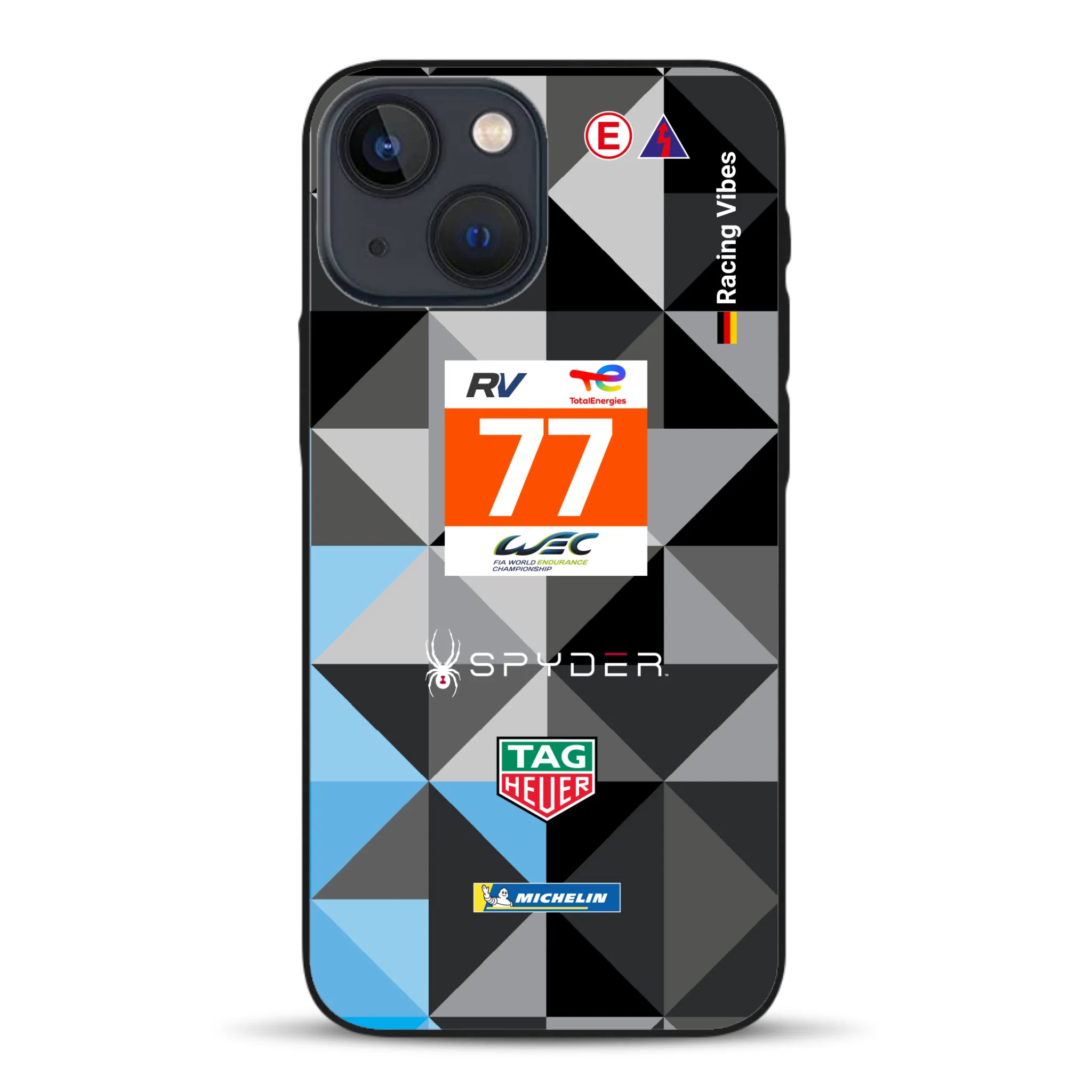 911 RSR Dempsey Proton 24h 2022 Livery - Custom phone case for iPhone