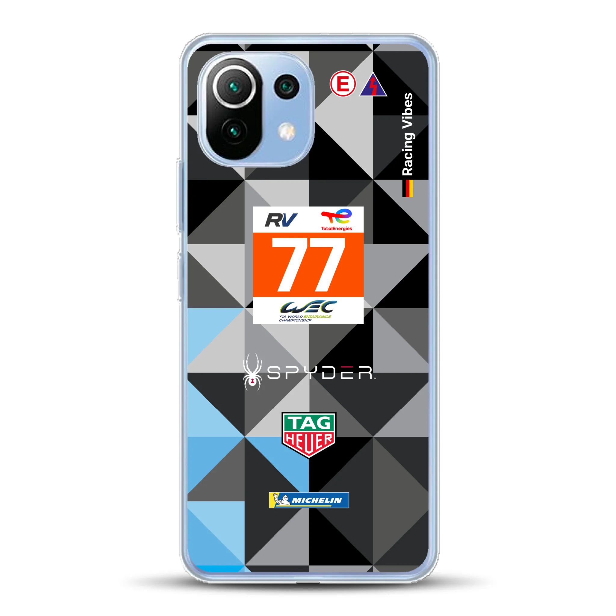911 RSR Dempsey Proton 24h 2022 Livery - Custom phone case for Xiaomi