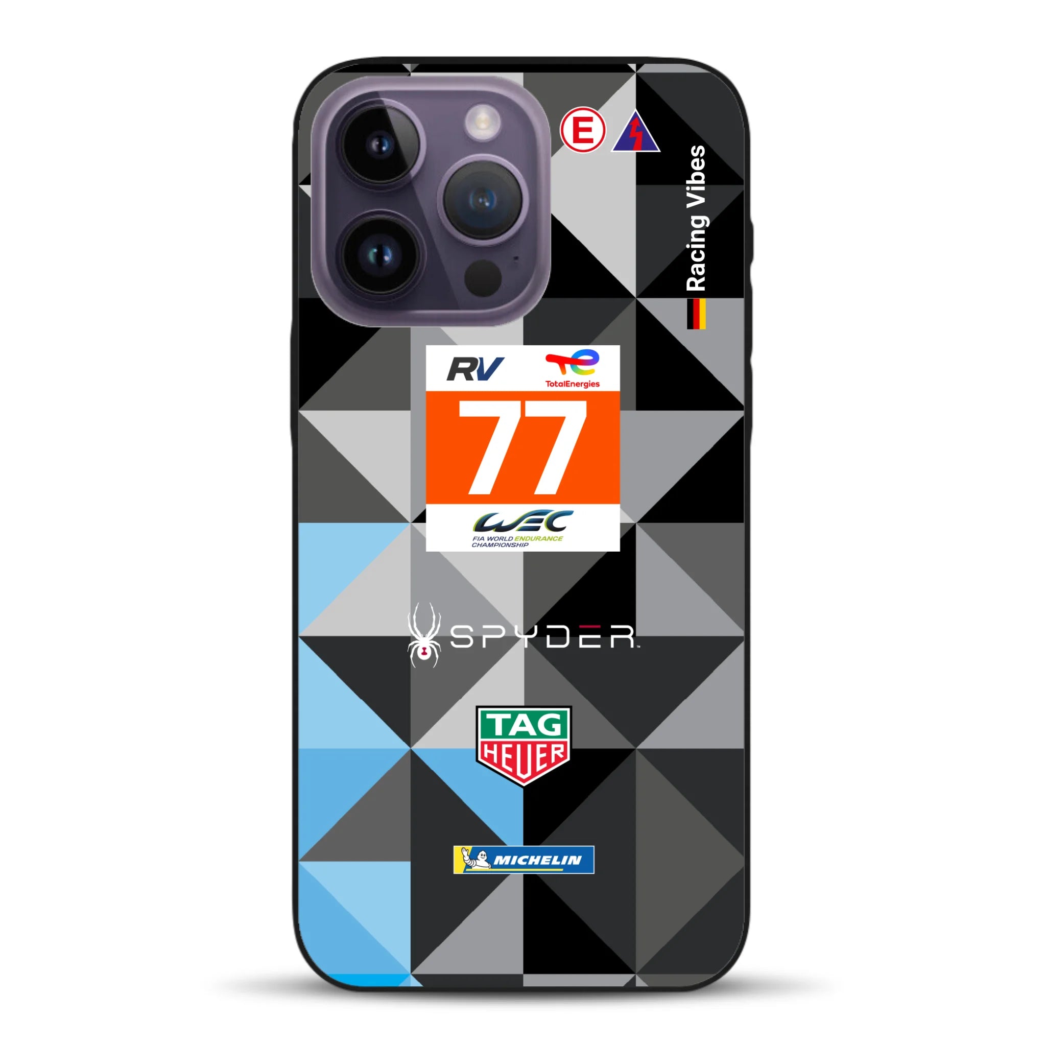 911 RSR Dempsey Proton 24h 2022 Livery - Custodia per cellulare personalizzata per iPhone