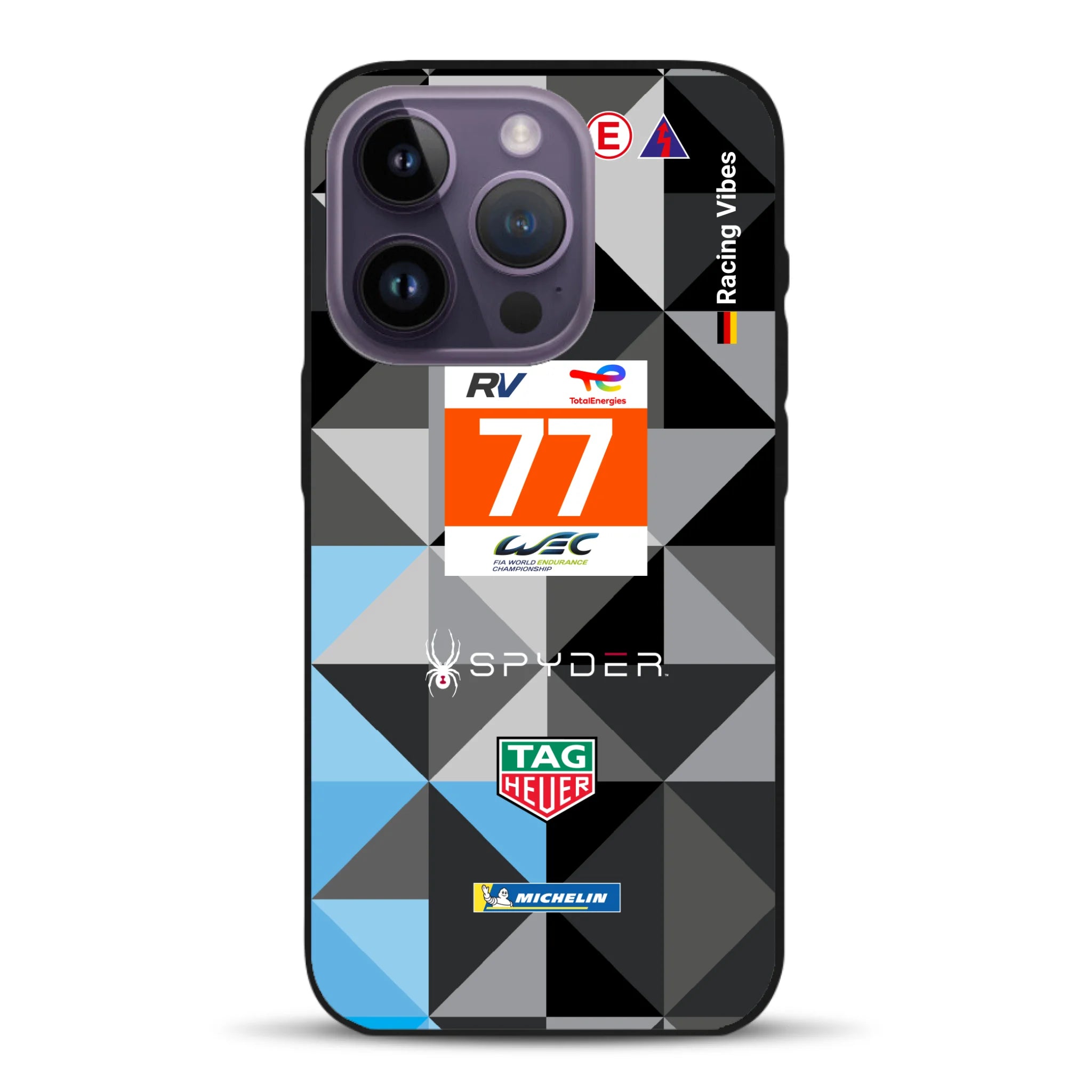 911 RSR Dempsey Proton 24h 2022 Livery - Custom phone case for iPhone
