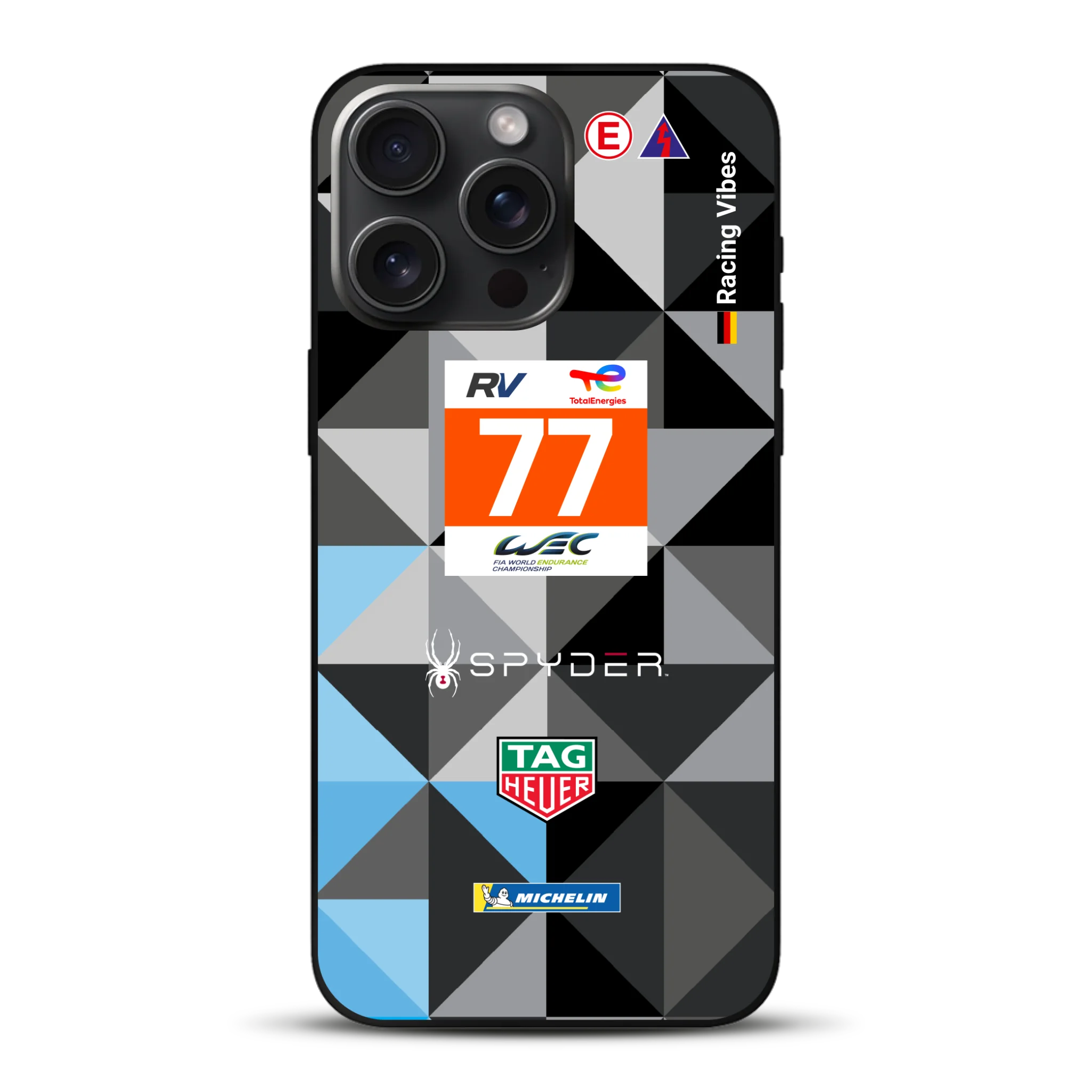 911 RSR Dempsey Proton 24h 2022 Livery - Custodia per cellulare personalizzata per iPhone