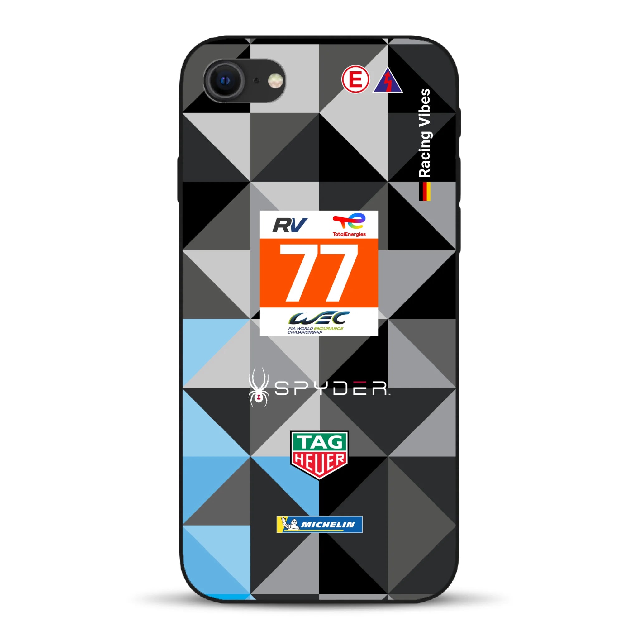 911 RSR Dempsey Proton 24h 2022 Livery - Custodia per cellulare personalizzata per iPhone