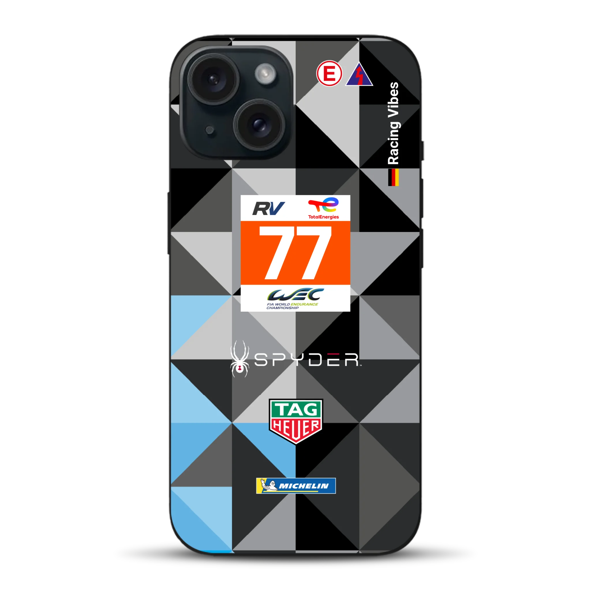 911 RSR Dempsey Proton 24h 2022 Livery - Custom phone case for iPhone