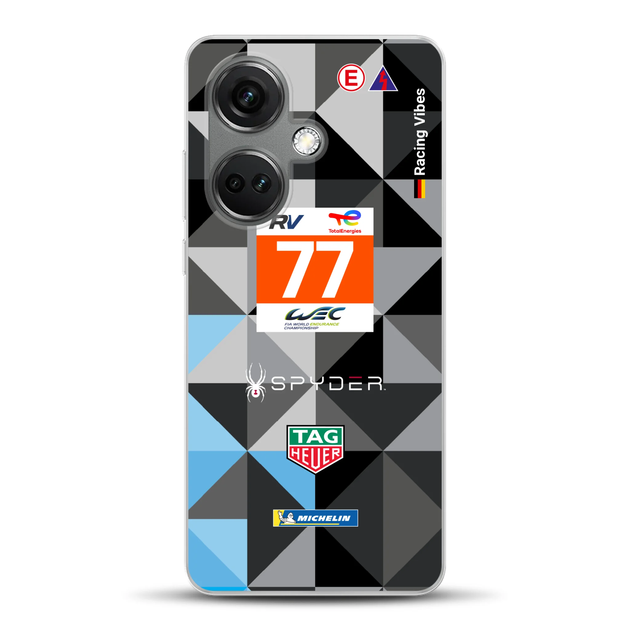911 RSR Dempsey Proton 24h 2022 Livery - Custodia per cellulare personalizzata