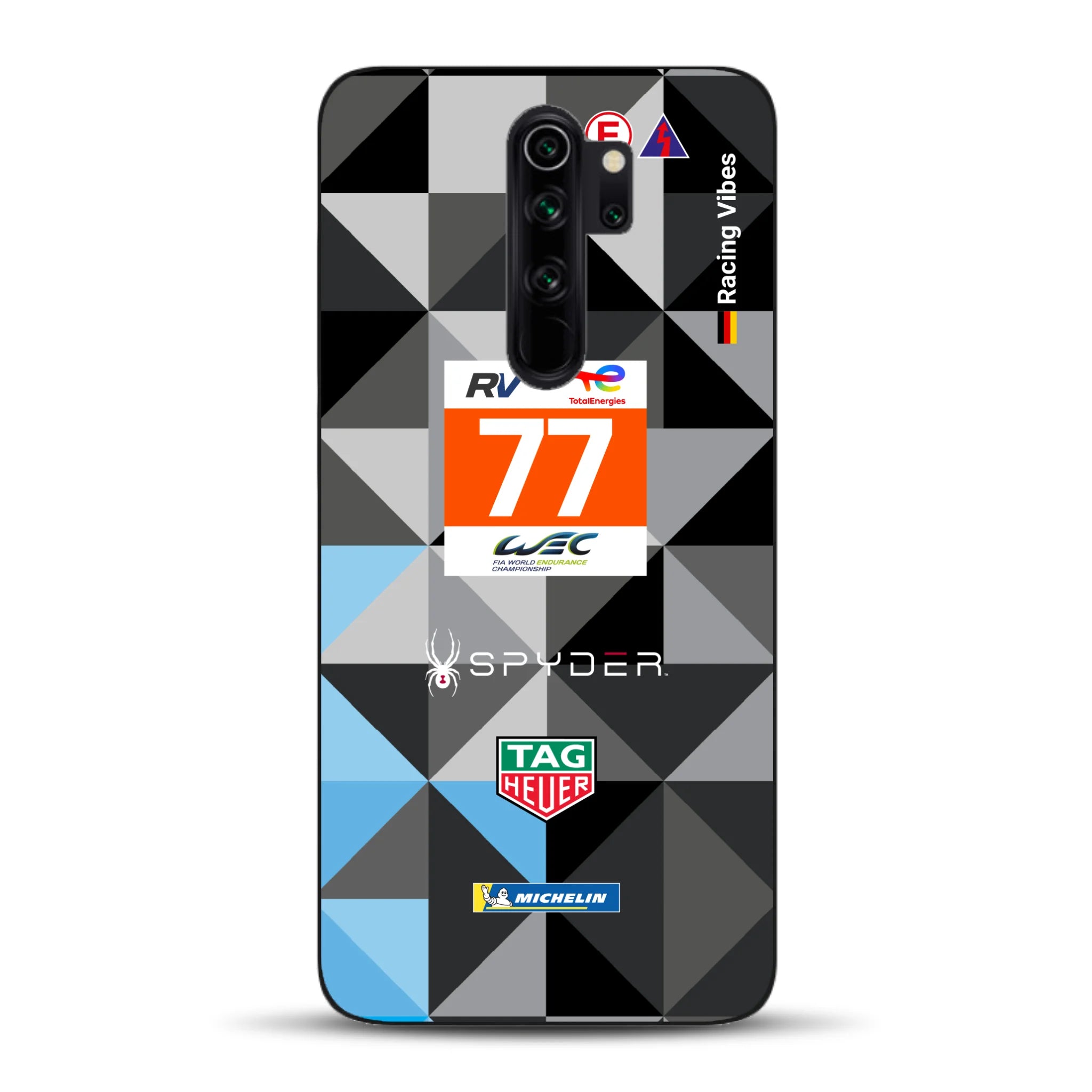 911 RSR Dempsey Proton 24h 2022 Livery - Custom phone case for Xiaomi