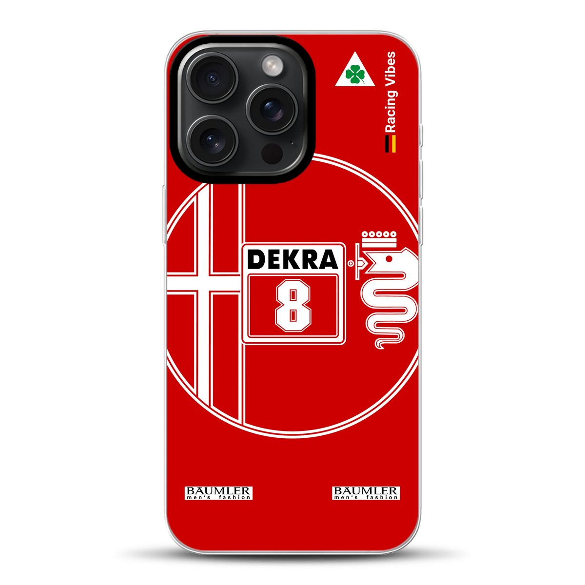 155 V6 TI #8 Larini DTM Champion 1993 Livery - Cover ibrida personalizzata con MagSafe