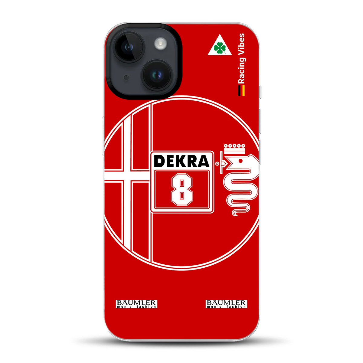 155 V6 TI #8 Larini DTM Champion 1993 Livery - Cover ibrida personalizzata con MagSafe